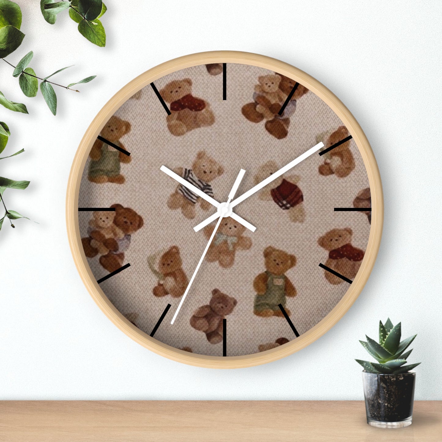 BEAR WALL CLOCK
