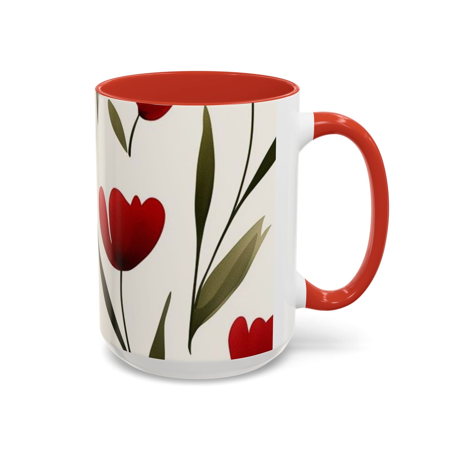 FLORAL CREAMIC COFFEE MUG