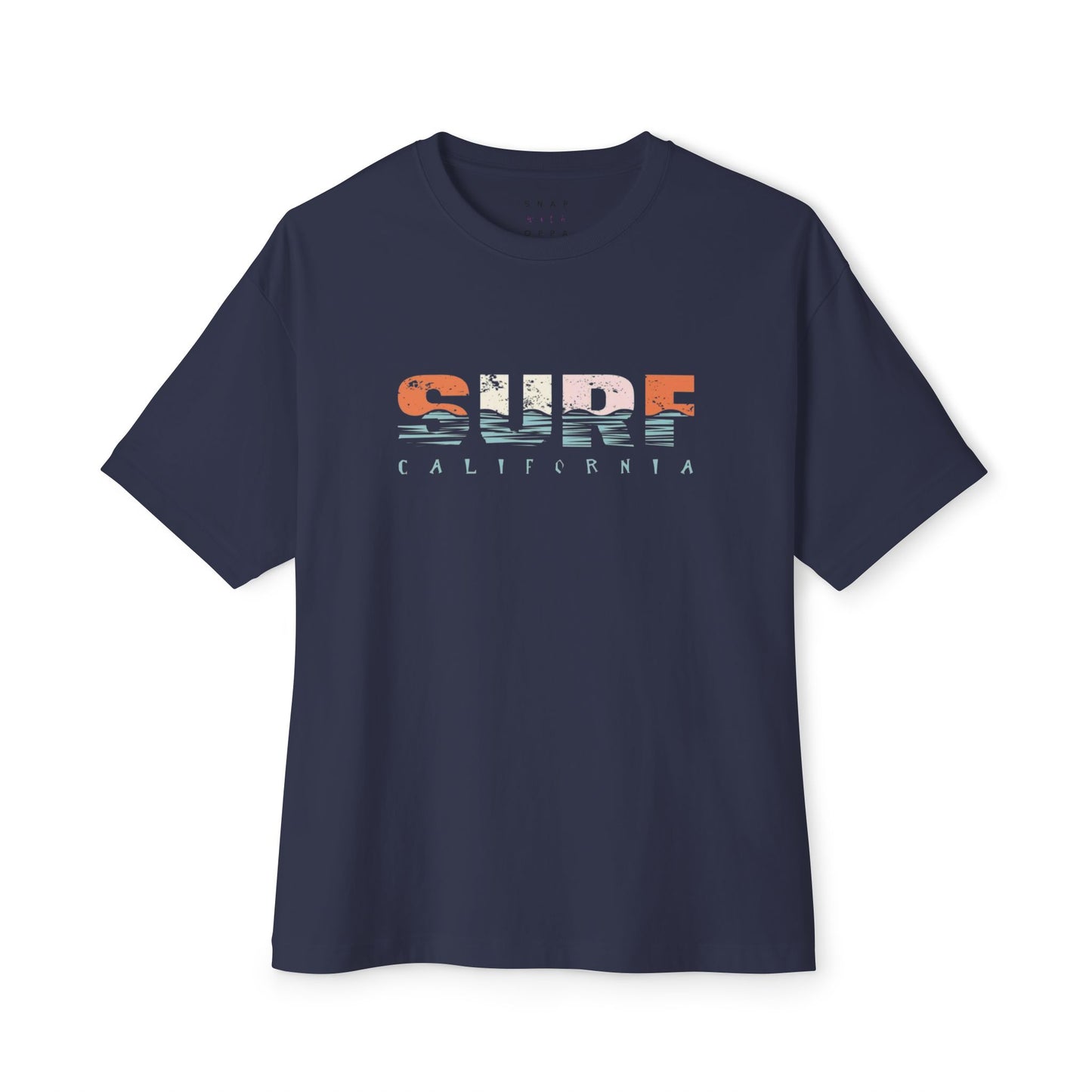SURF CALIFORNIA Unisex Oversized Boxy Tee