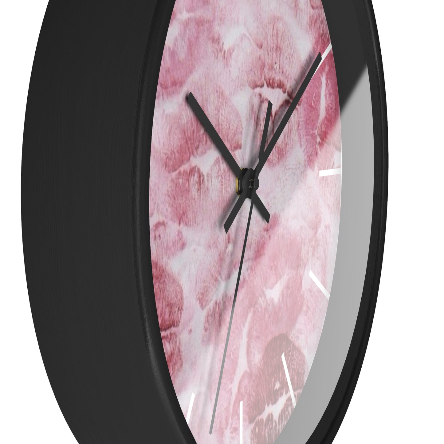 LIP PRINT WALL CLOCK