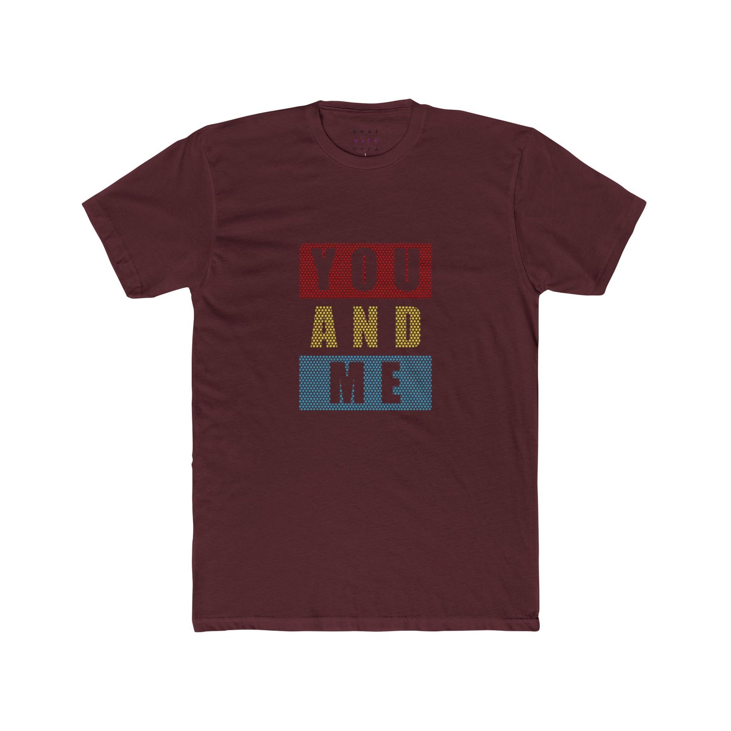YOU & ME UNISEX CREW TEE