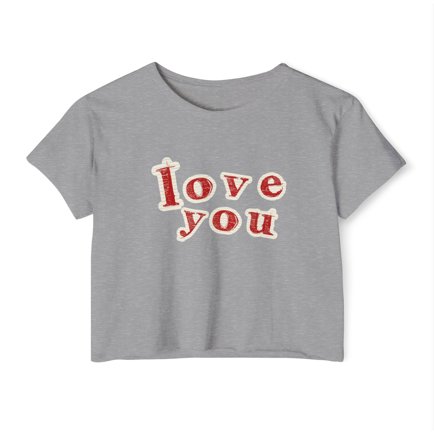 LOVE YOU CROP TOP
