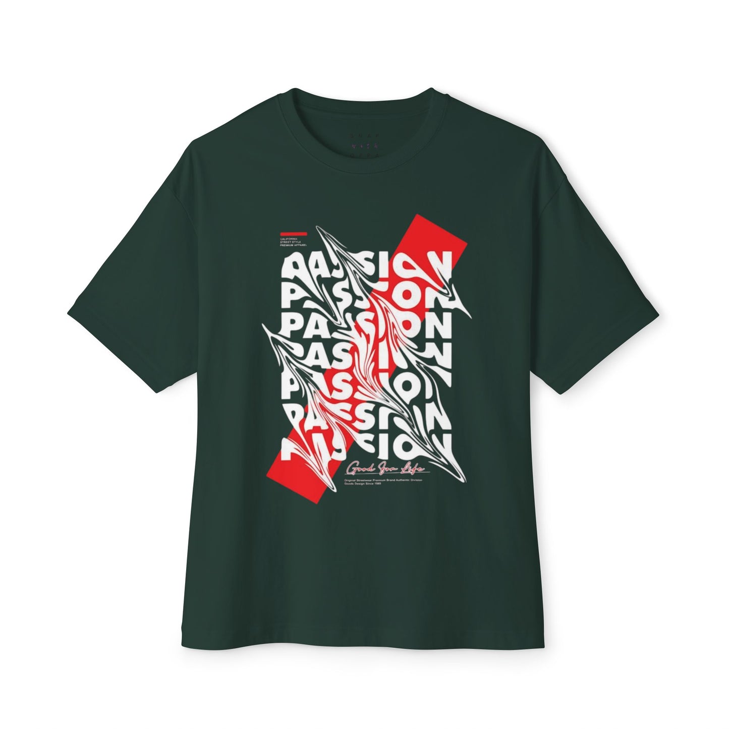 PASSION Unisex Oversized Boxy Tee