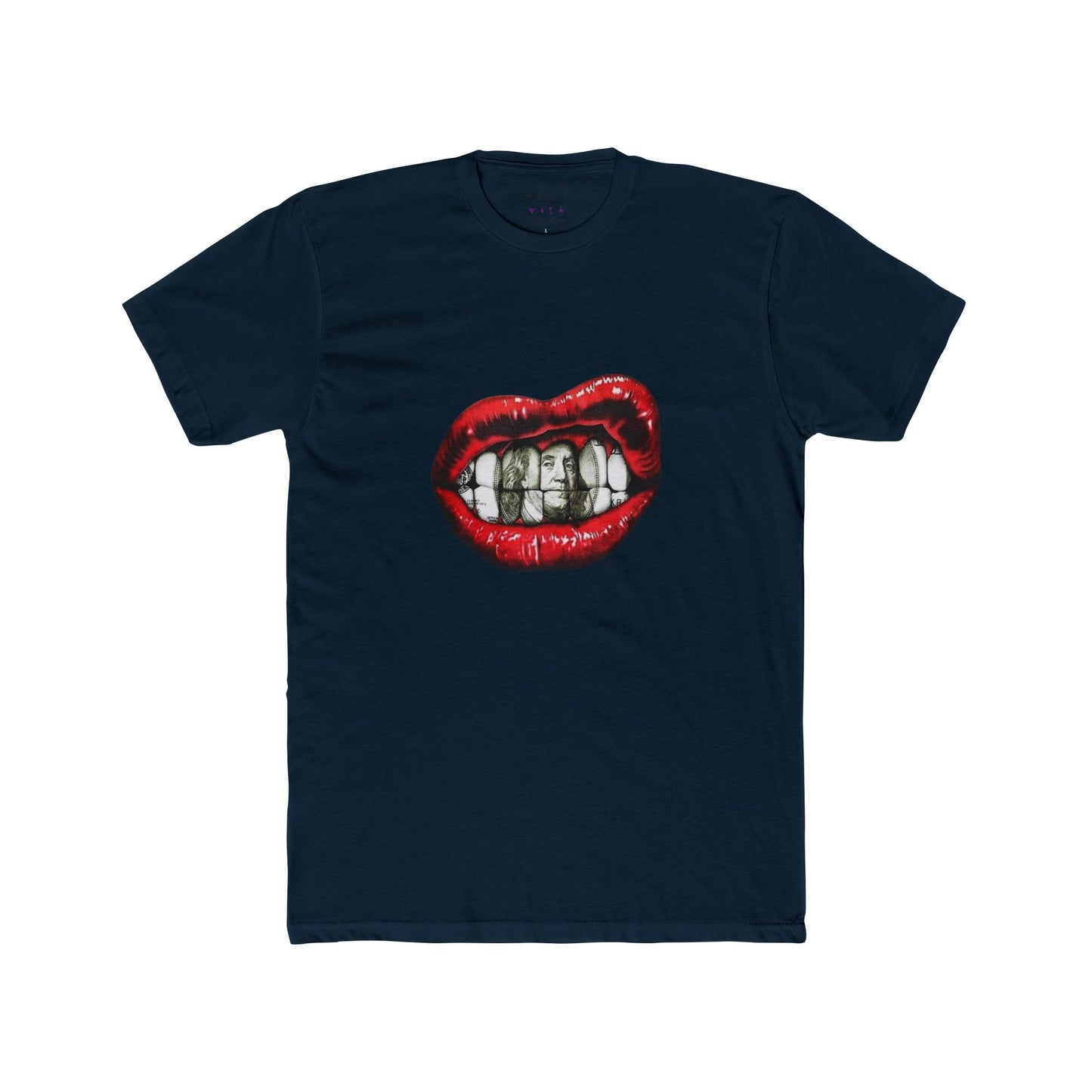 DOLLAR SMIRK UNISEX CREW TEE