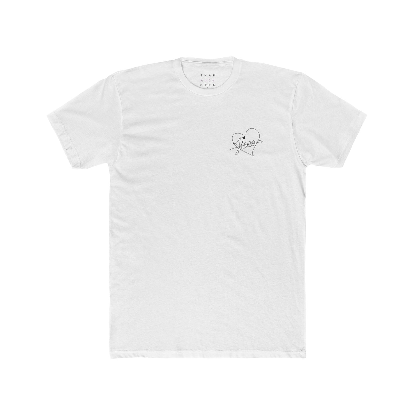 JISOO SIGNATURE COTTON CREW TEE