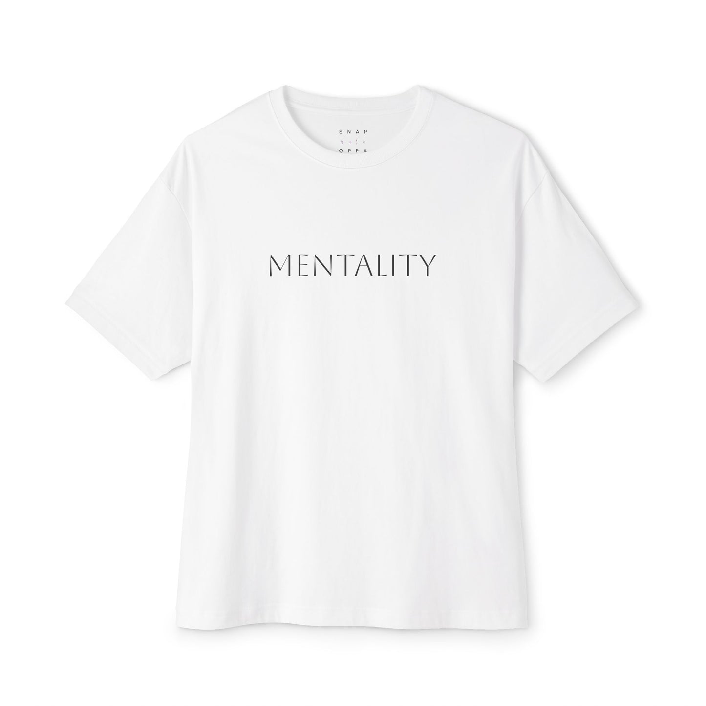MENTALITY Unisex Oversized Boxy Tee