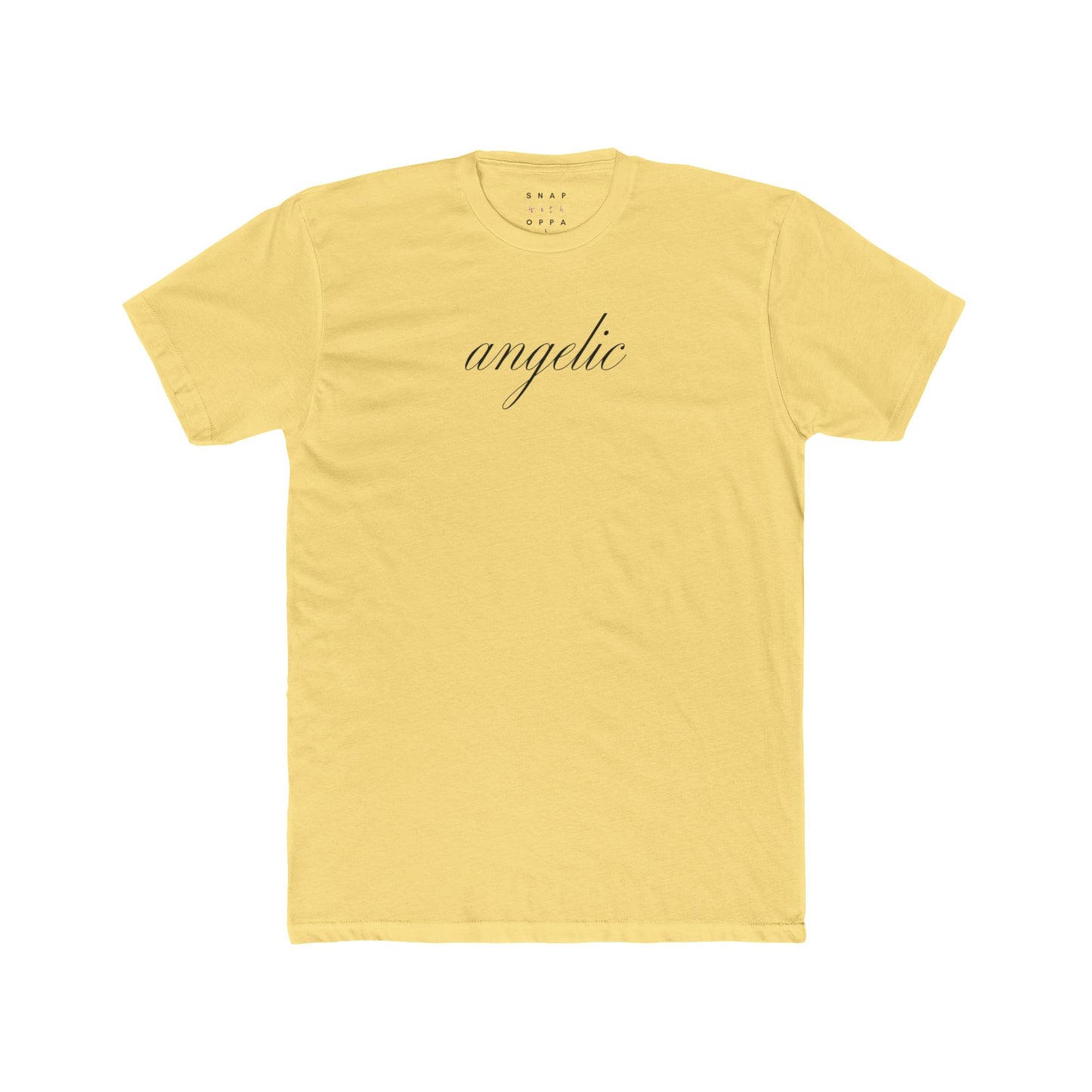 ANGELIC COTTON CREW TEE