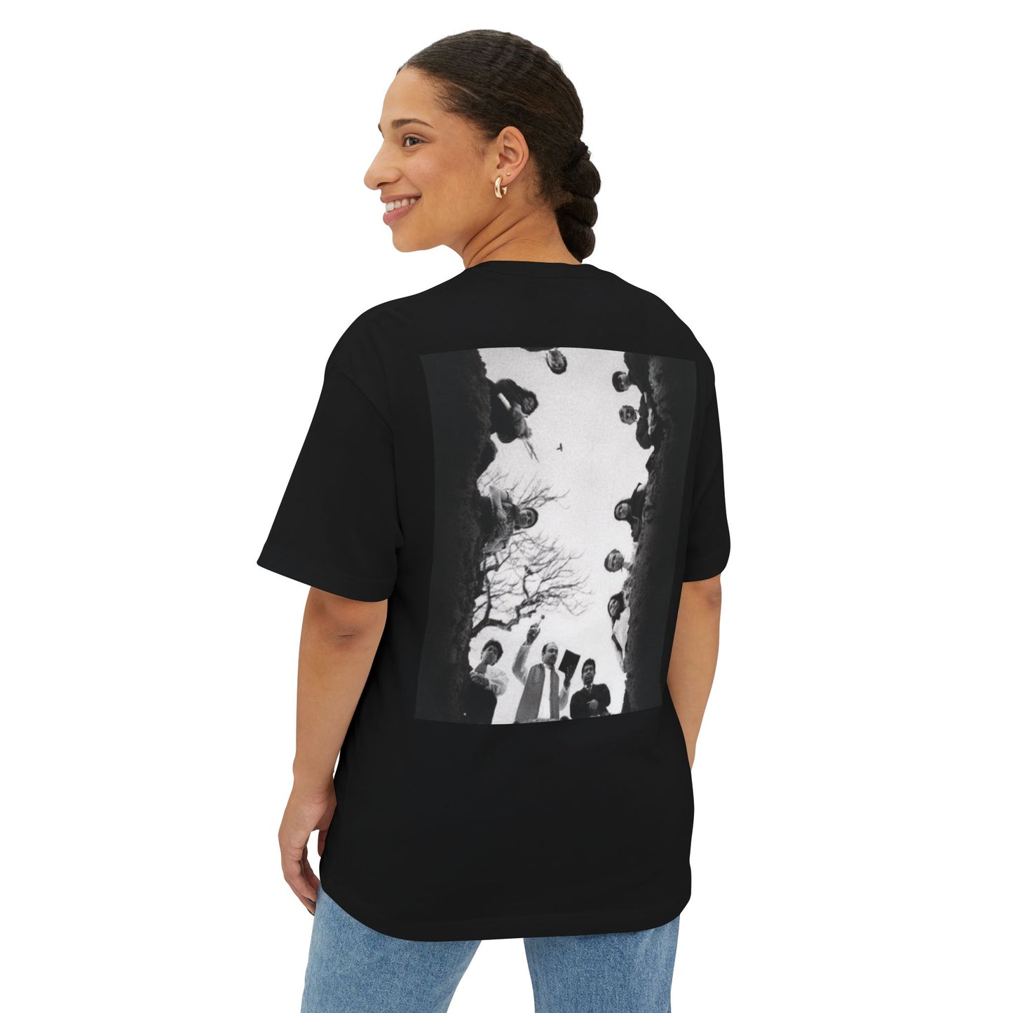 THE LAST VIEW Unisex Oversized Boxy Tee