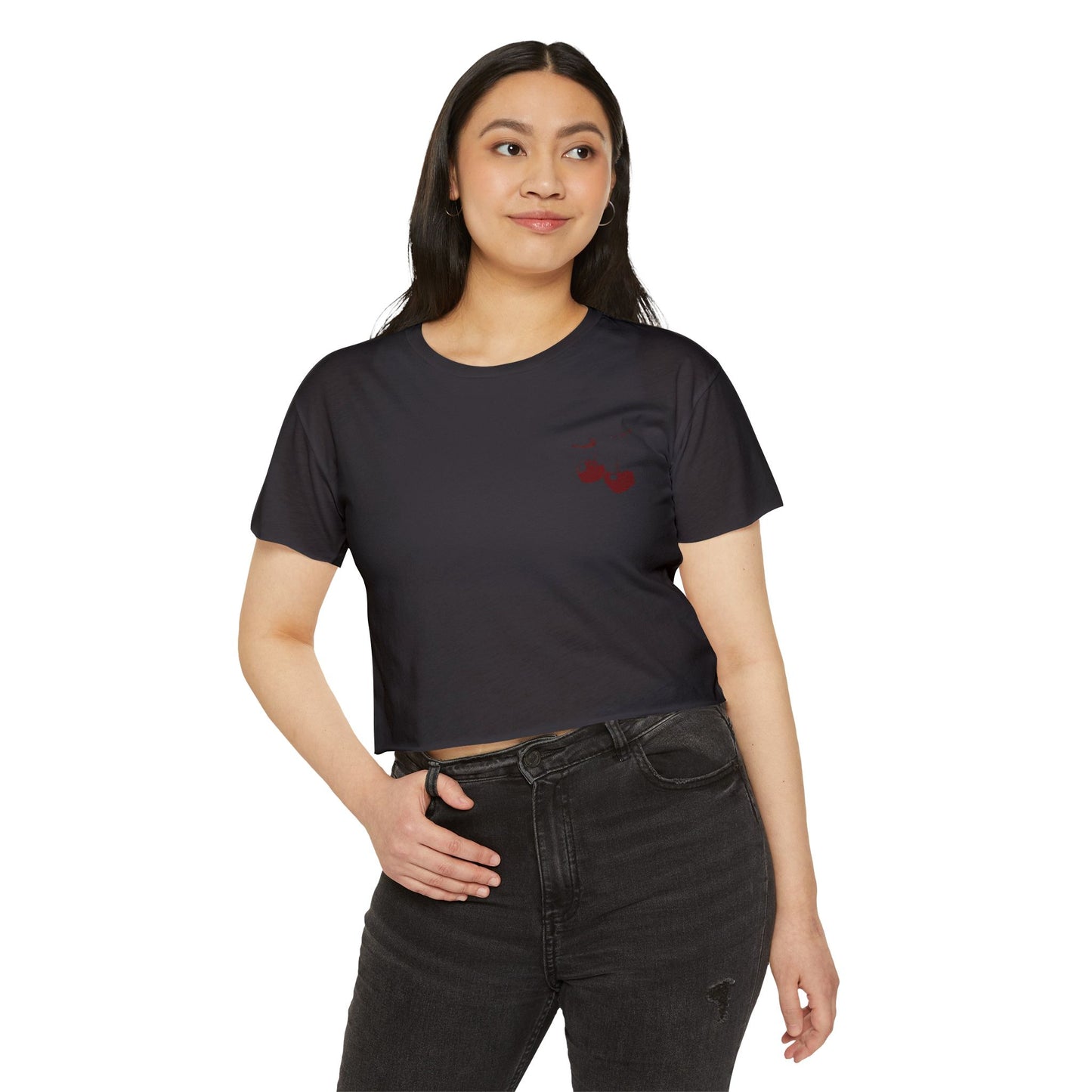 CHERRY CROP TOP