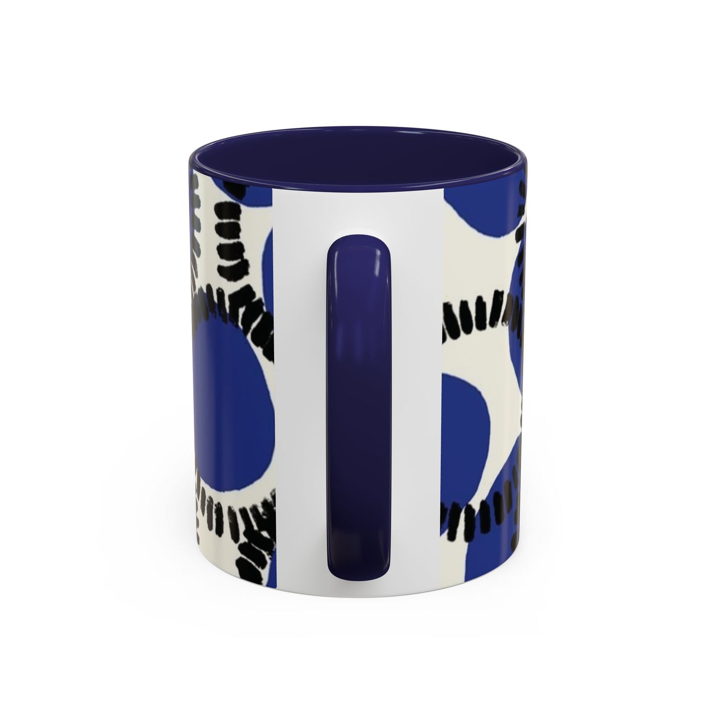 BLUE & RINGS COFFEE MUG