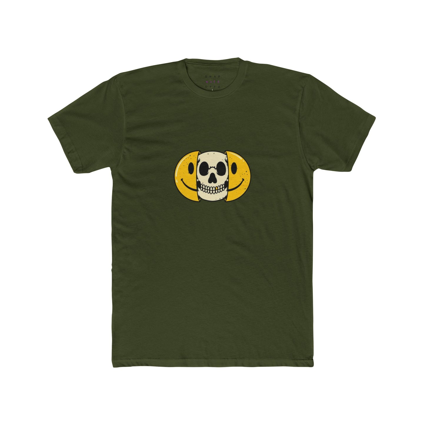 SPLIT HAPPINESS UNISEX CREW TEE