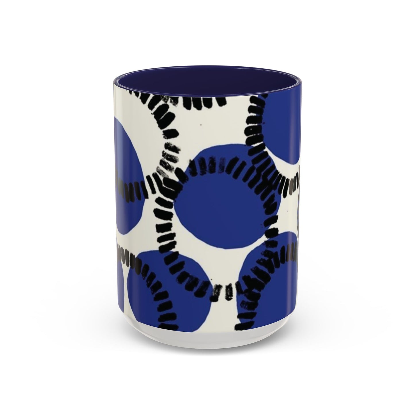 BLUE & RINGS COFFEE MUG