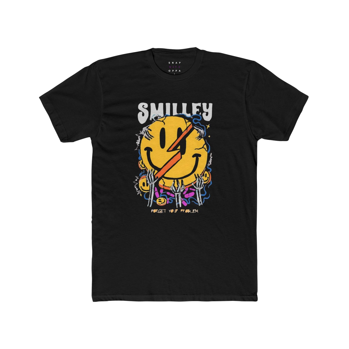 SMILEY UNISEX CREW TEE