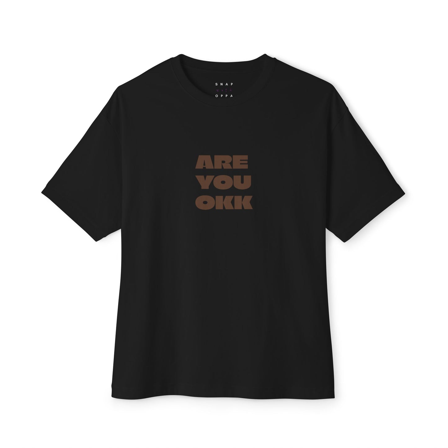ARE YOU OK OVERSIZE BOXY TEE