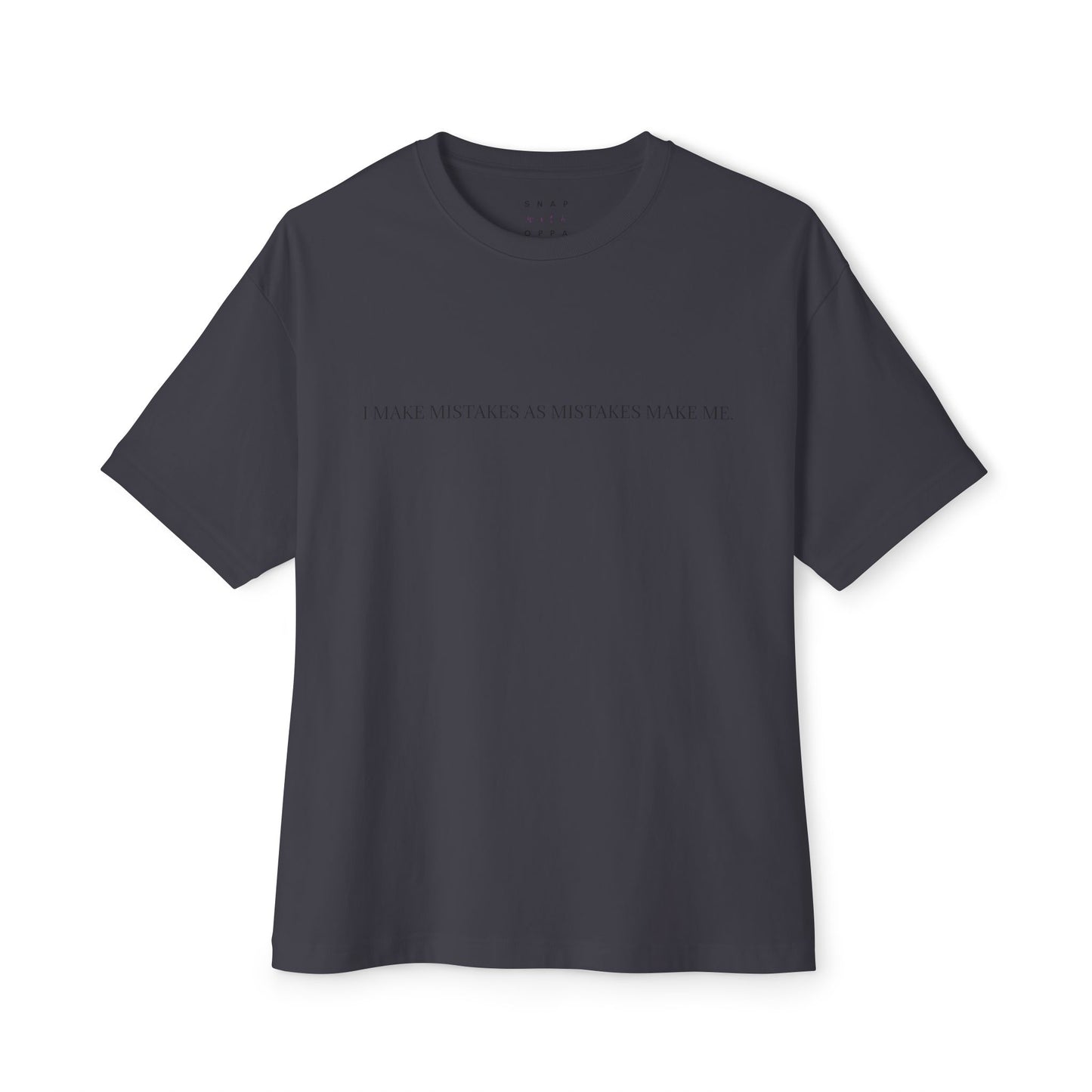 MISTAKE'S OVERSIZE BOXY TEE