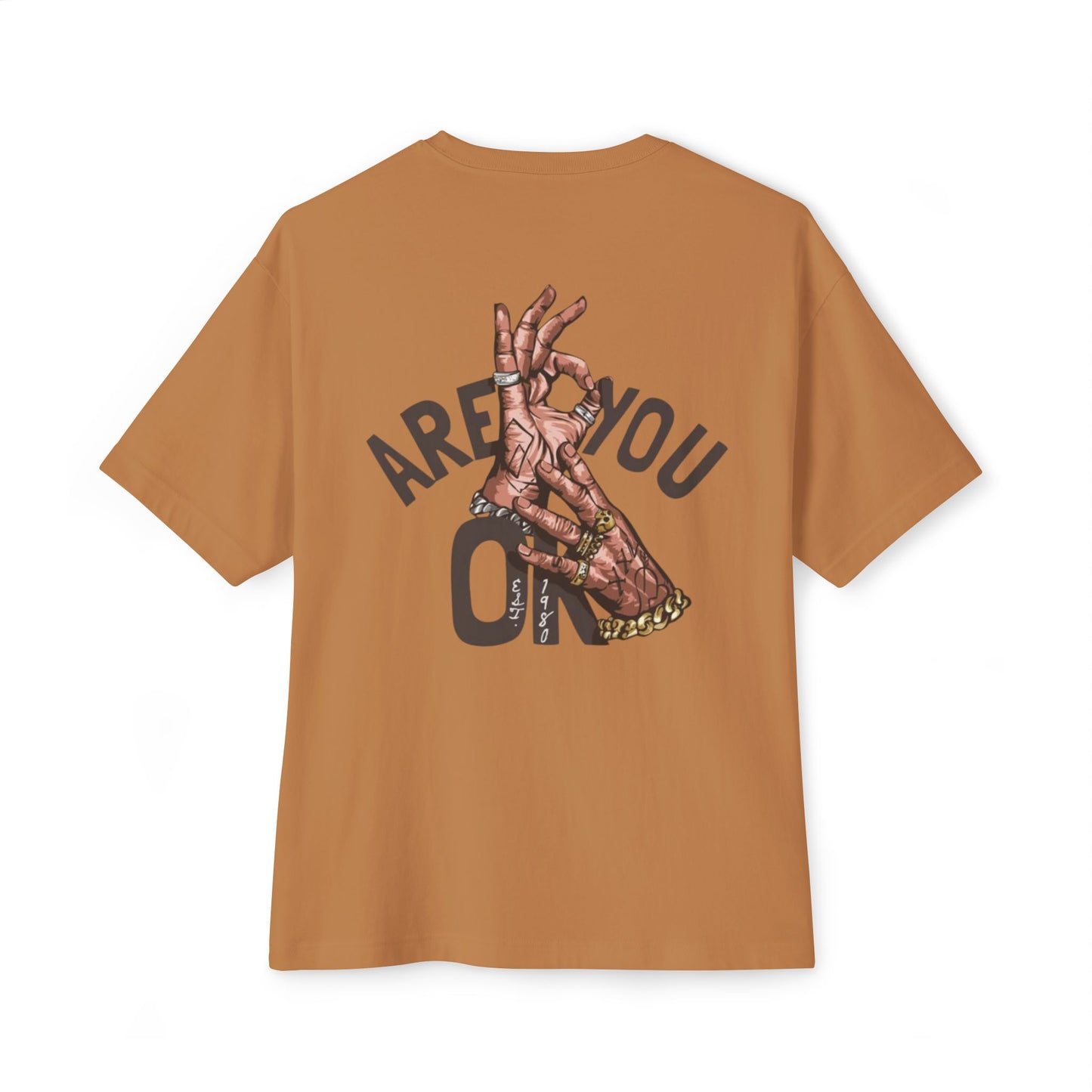 ARE YOU OK OVERSIZE BOXY TEE