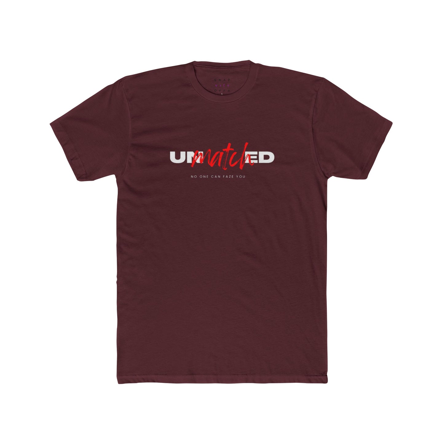 UNMATCHED UNISEX CREW TEE