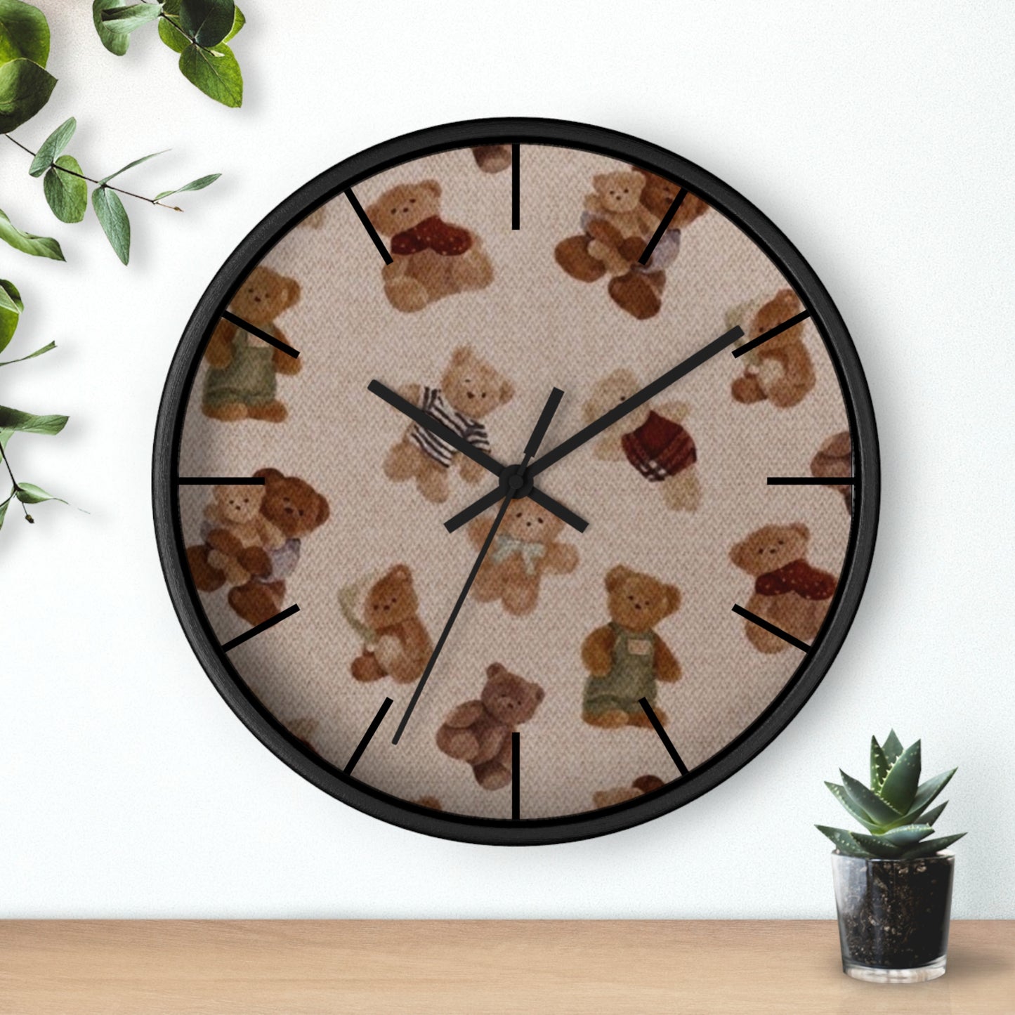 BEAR WALL CLOCK