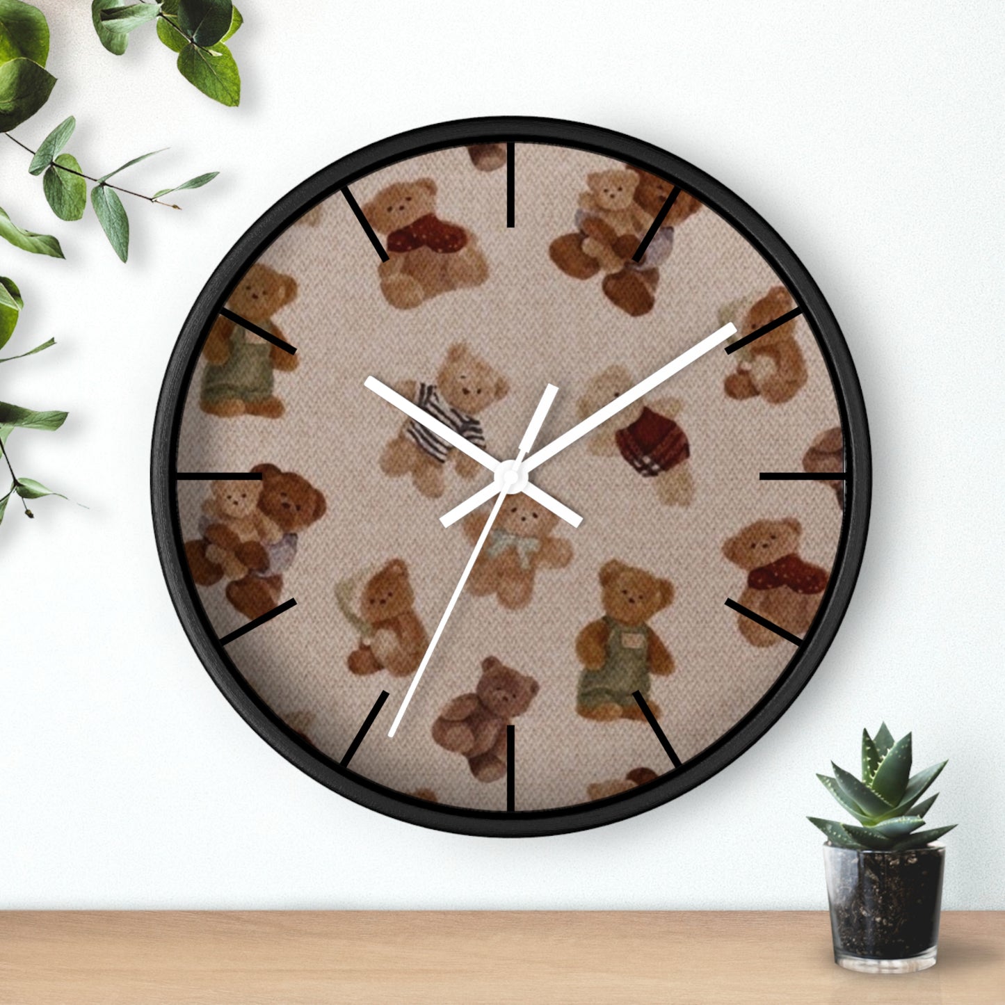BEAR WALL CLOCK