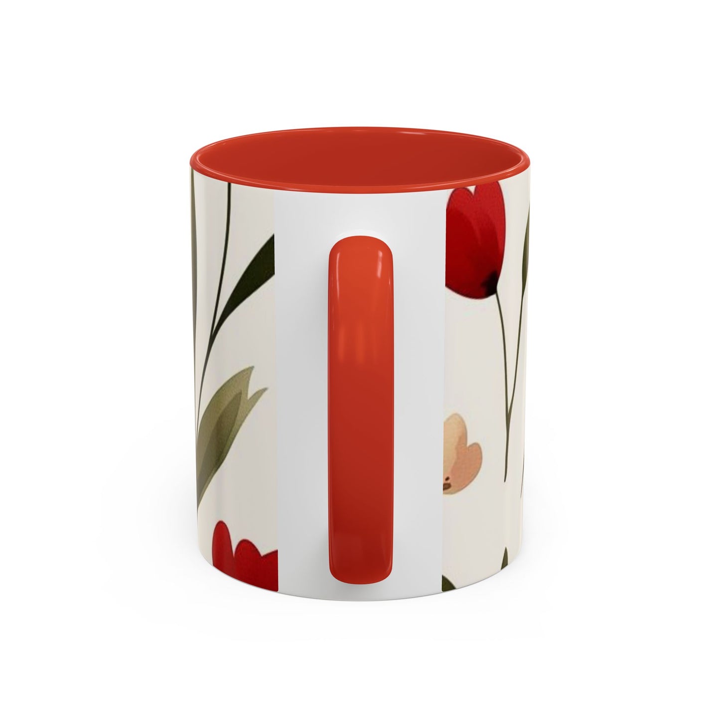 FLORAL CREAMIC COFFEE MUG