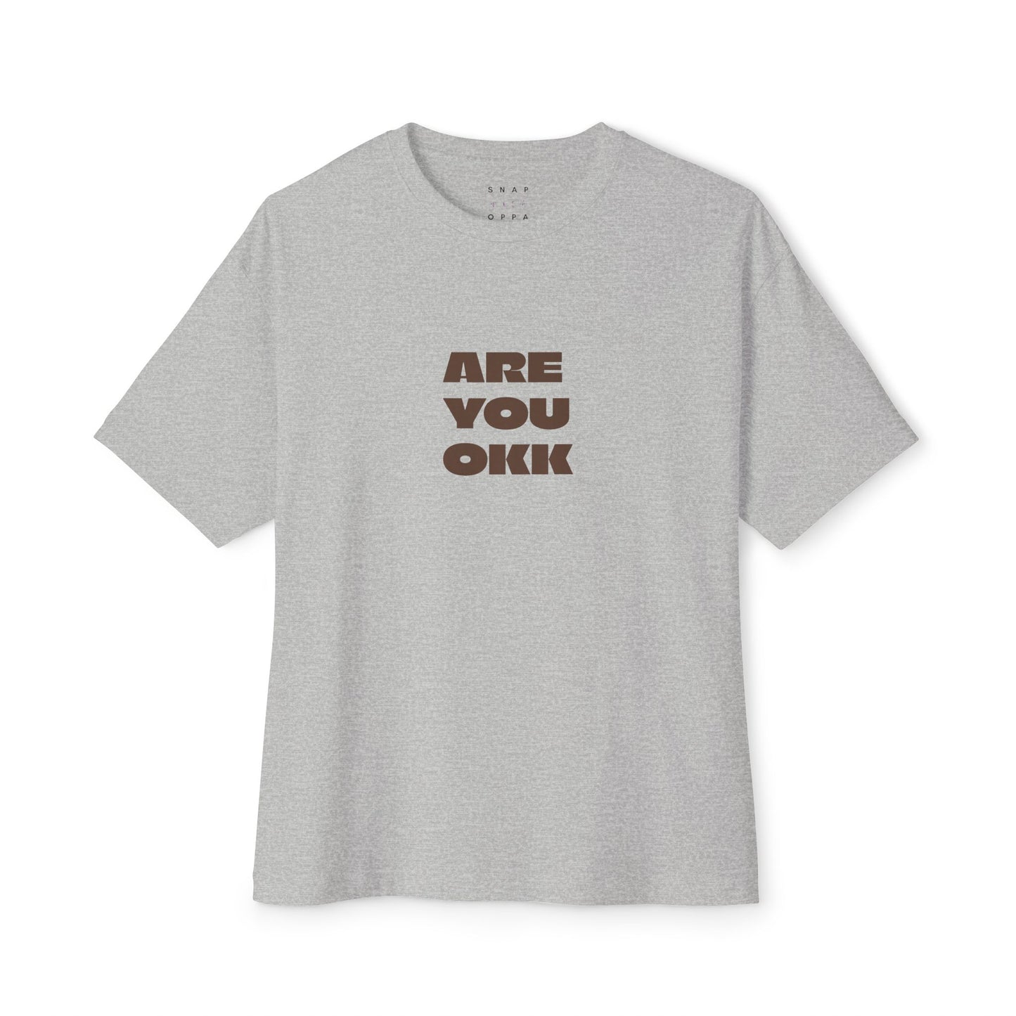 ARE YOU OK OVERSIZE BOXY TEE