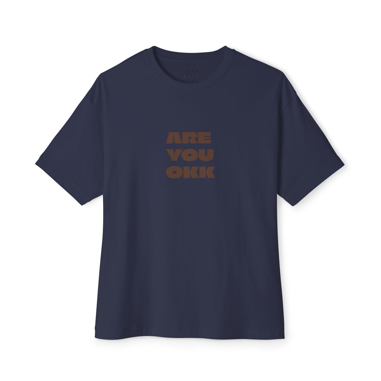 ARE YOU OK OVERSIZE BOXY TEE