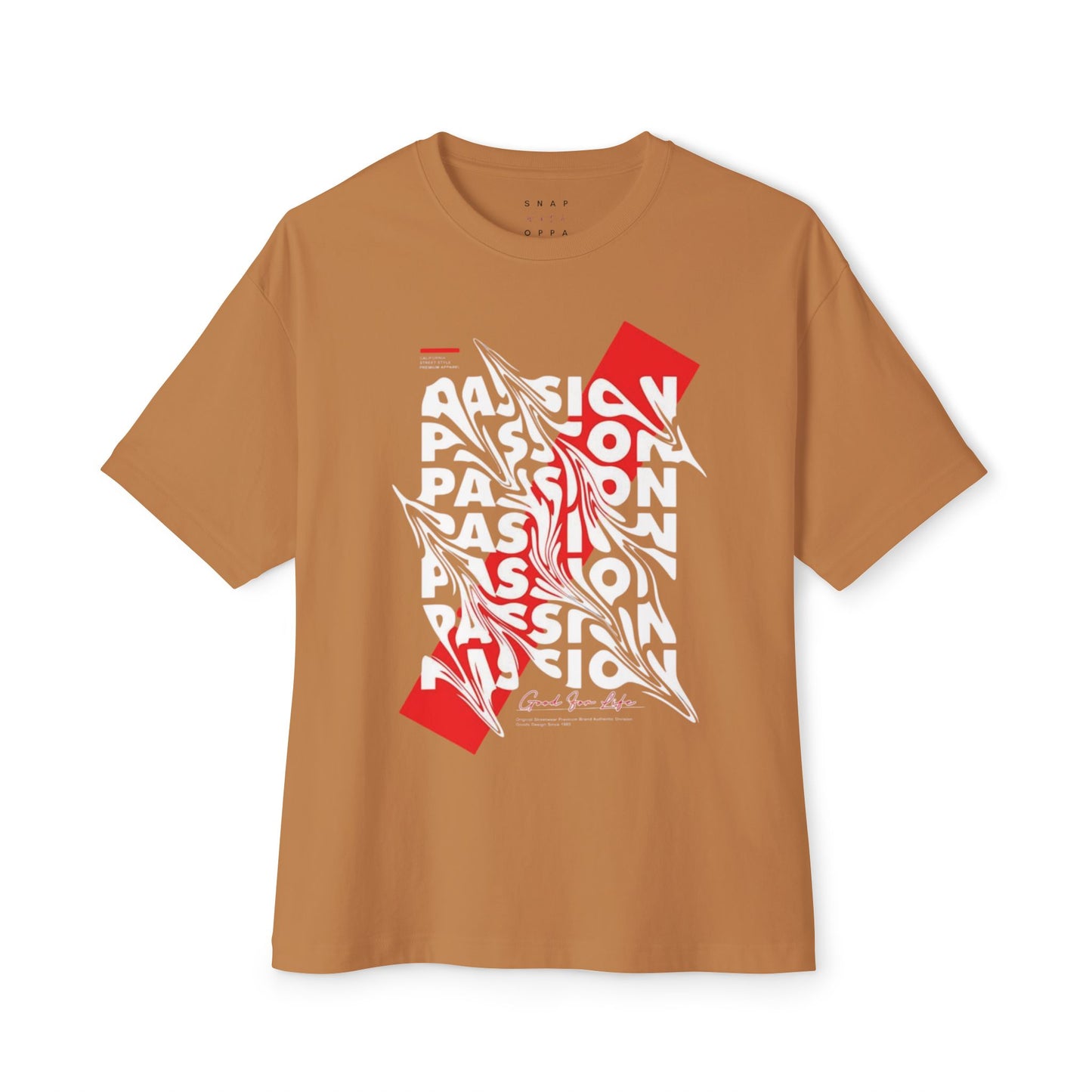 PASSION Unisex Oversized Boxy Tee