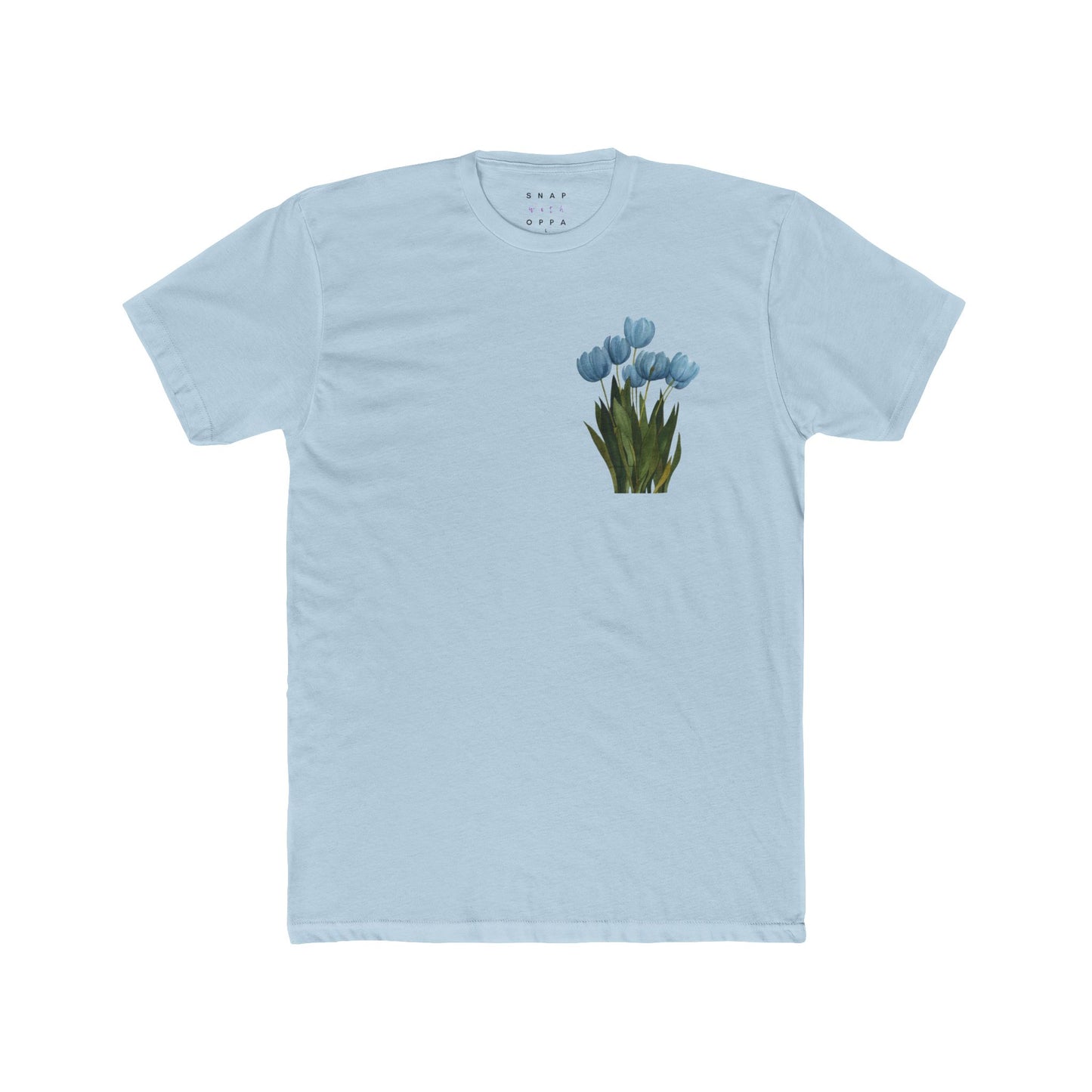 BLUE TULIP COTTON CREW TEE