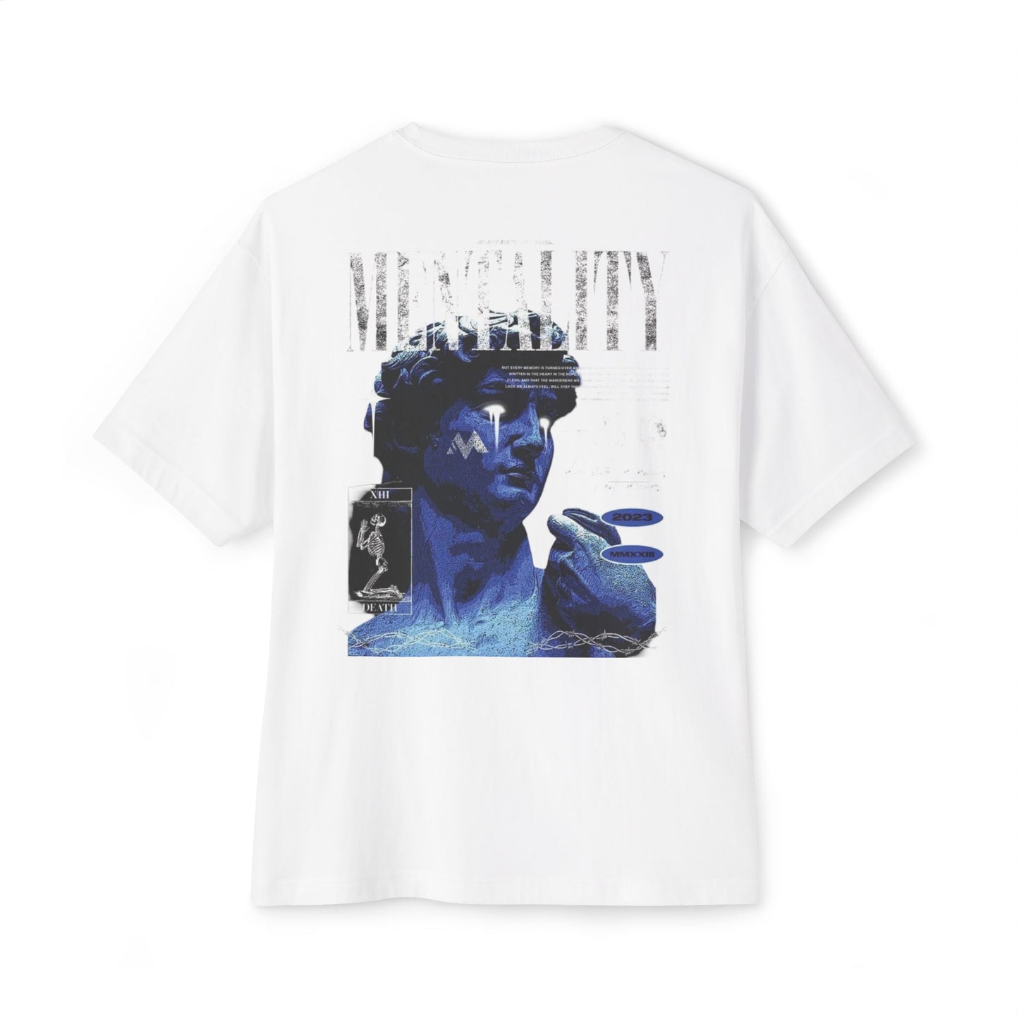 MENTALITY Unisex Oversized Boxy Tee