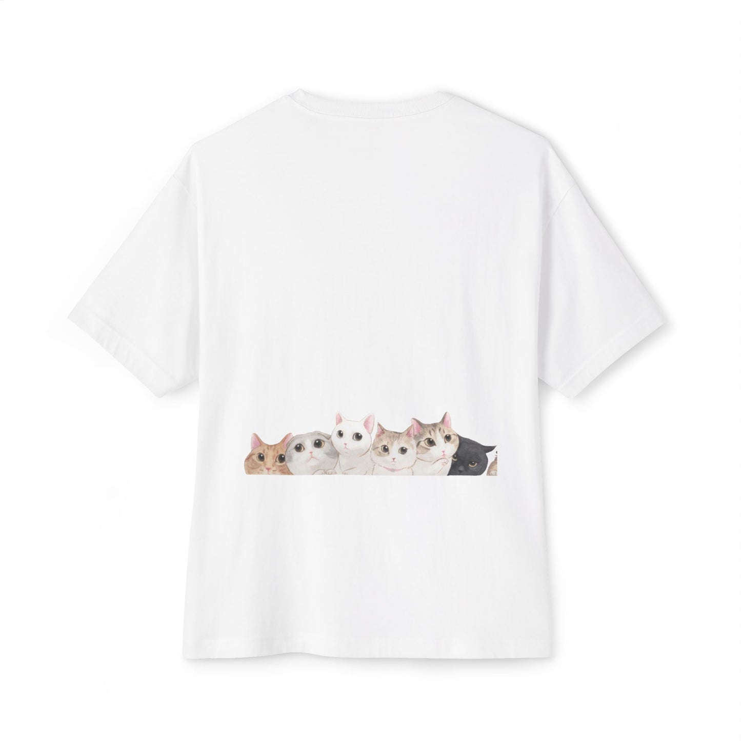KITTEN HOUSE OVERSIZE BOXY TEE