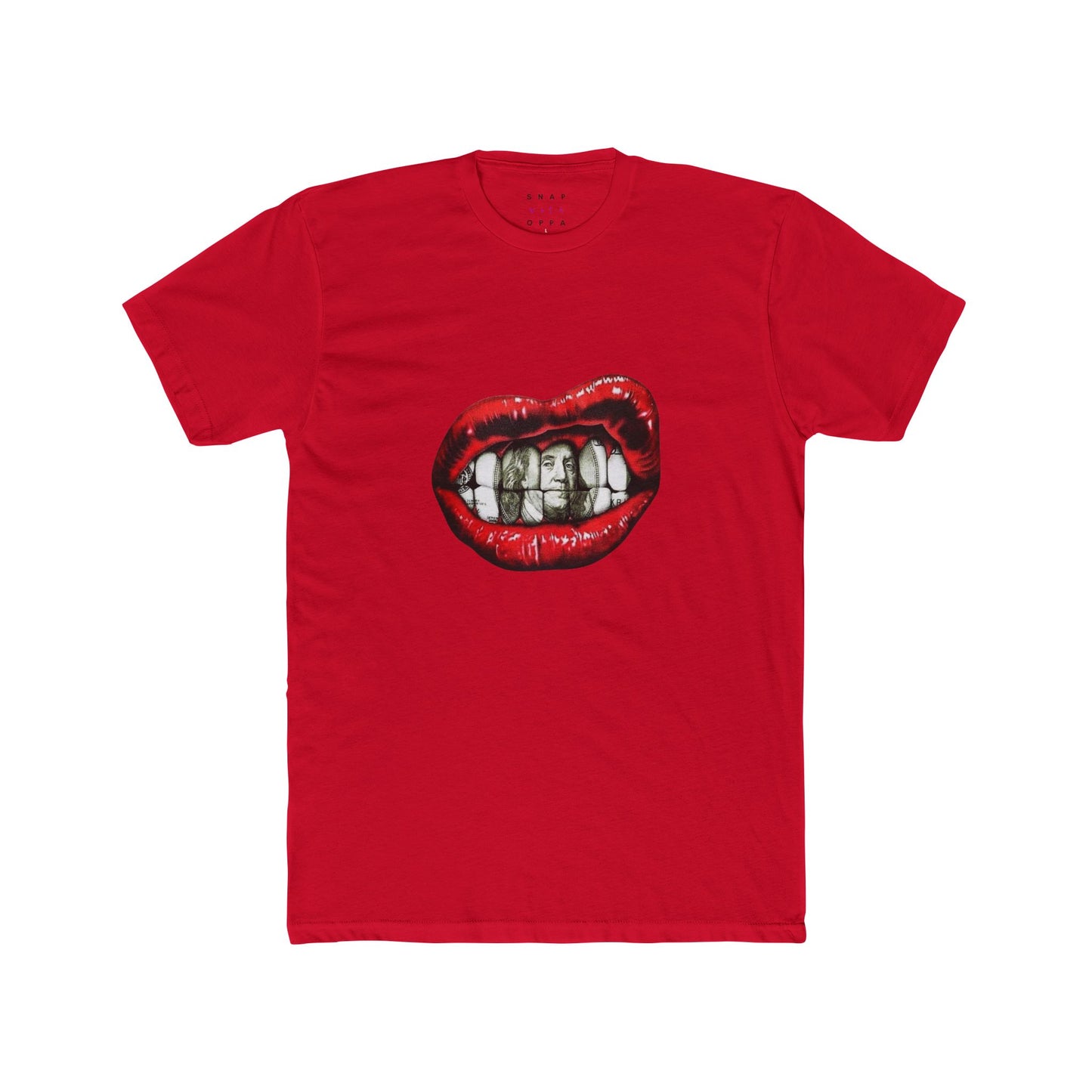 DOLLAR SMIRK UNISEX CREW TEE