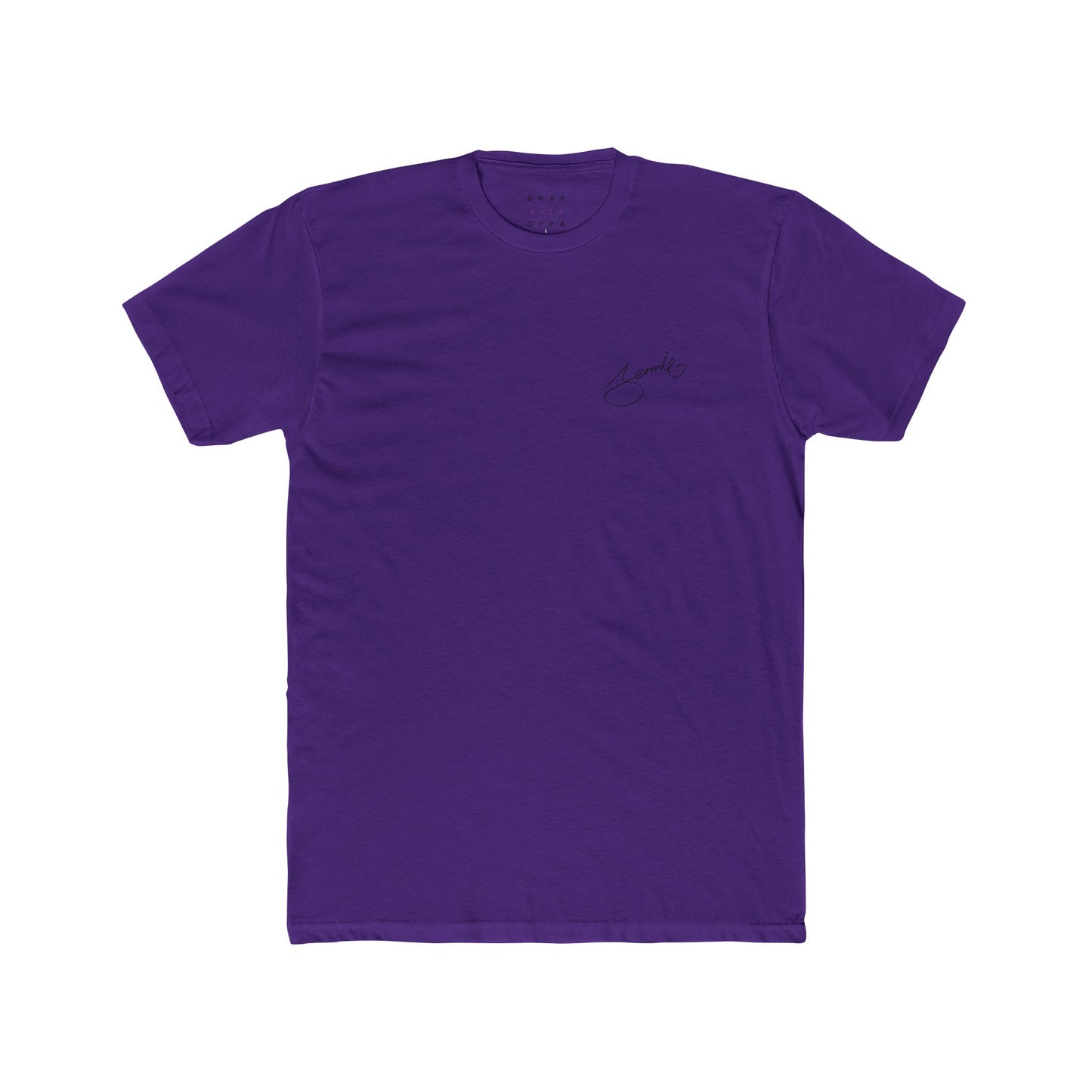JENNIE SIGNATURE COTTON CREW TEE