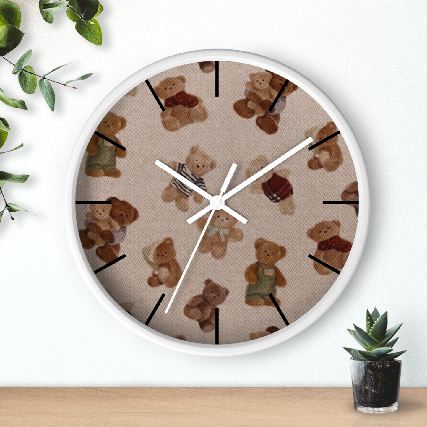 BEAR WALL CLOCK