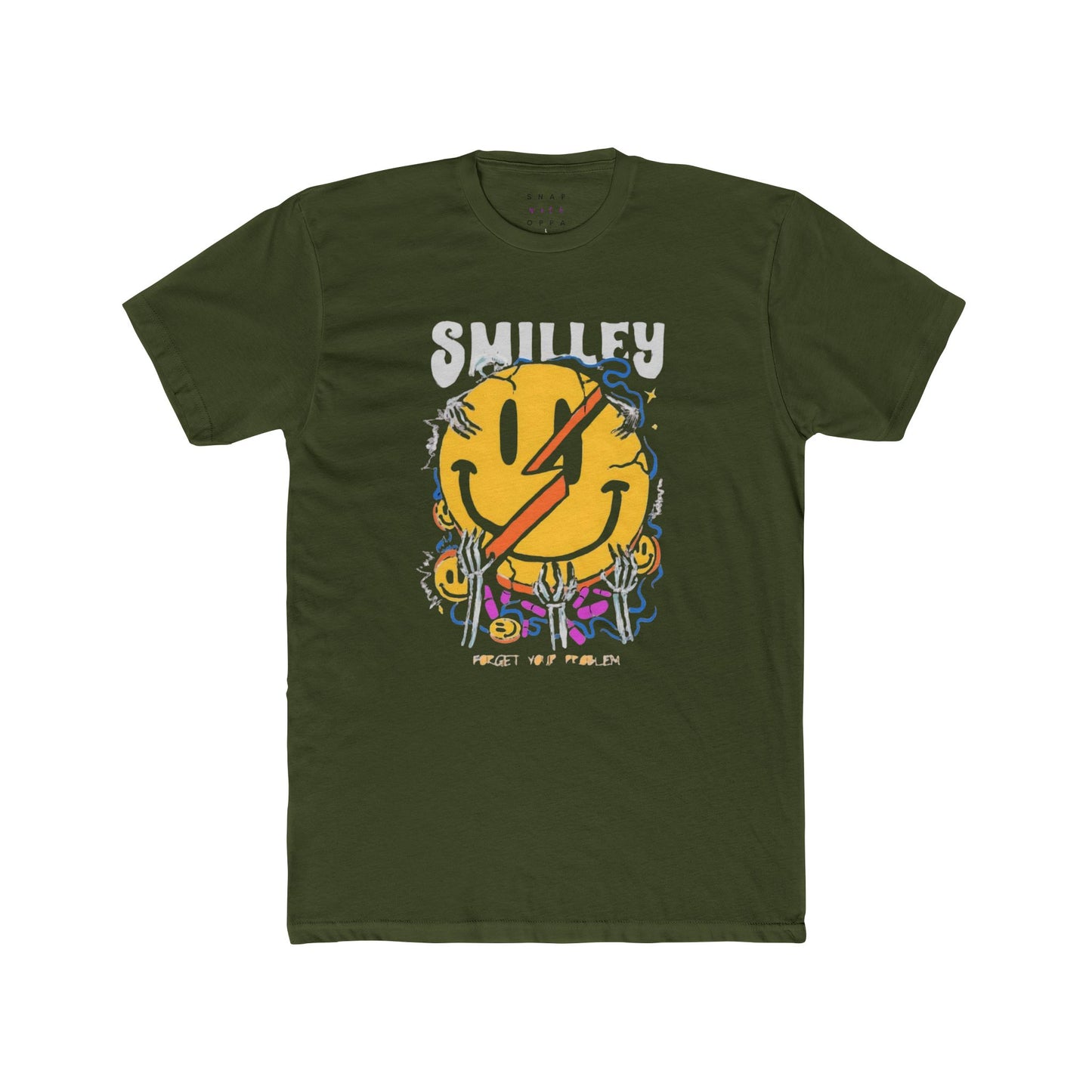 SMILEY UNISEX CREW TEE