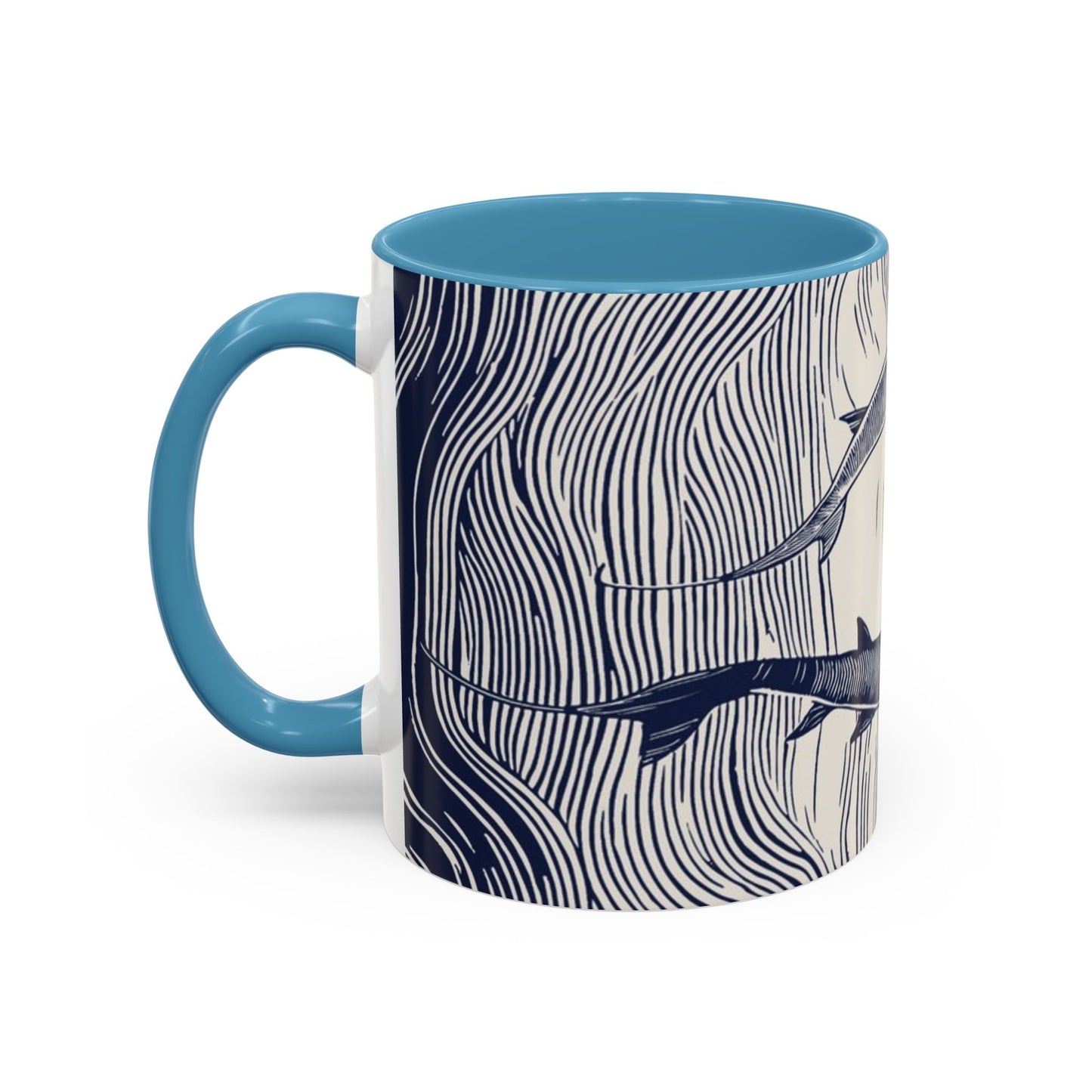 MOMMY SHARK & BABY SHARK COFFEE MUG