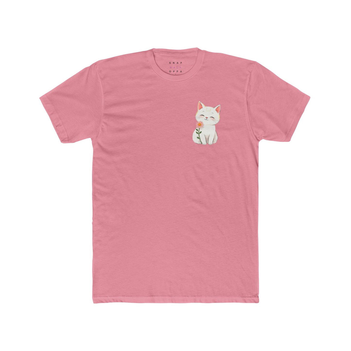 BABY CAT COTTON CREW TEE