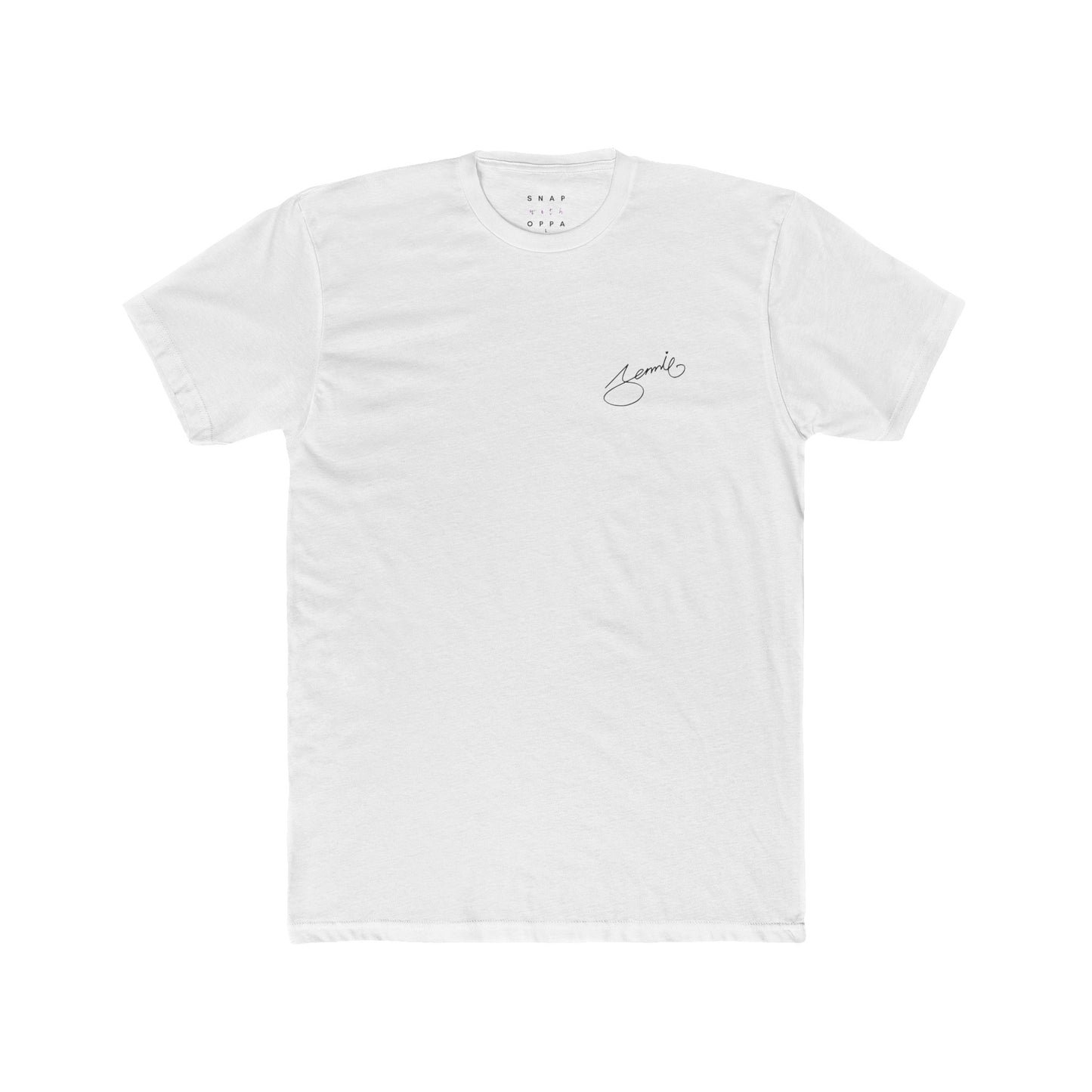 JENNIE SIGNATURE COTTON CREW TEE