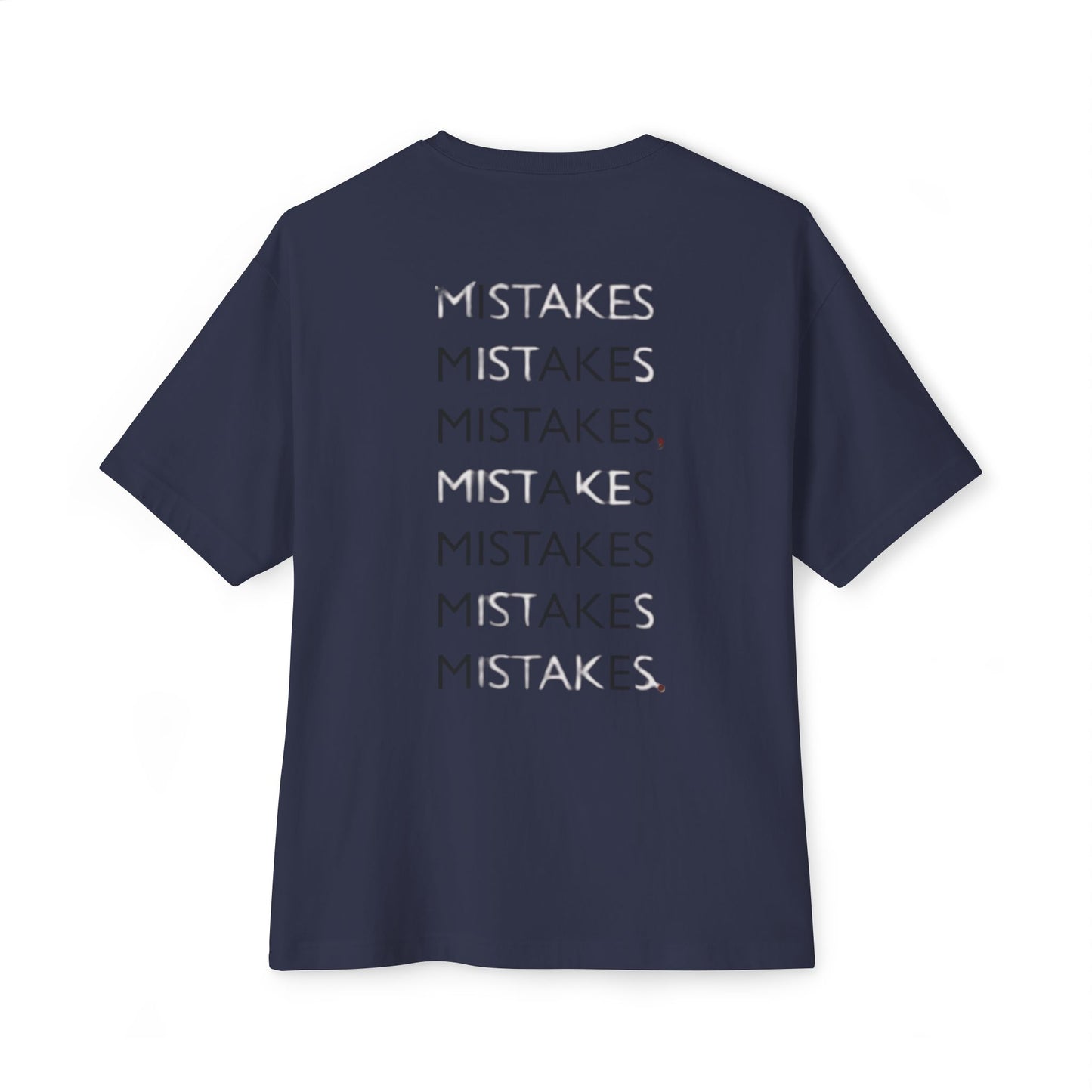 MISTAKE'S OVERSIZE BOXY TEE
