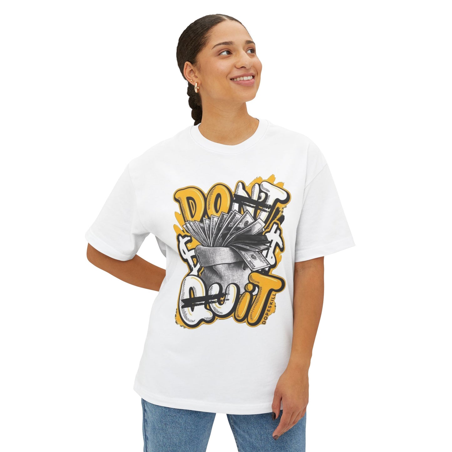 DONT QUIT OVERSIZE BOXY TEE