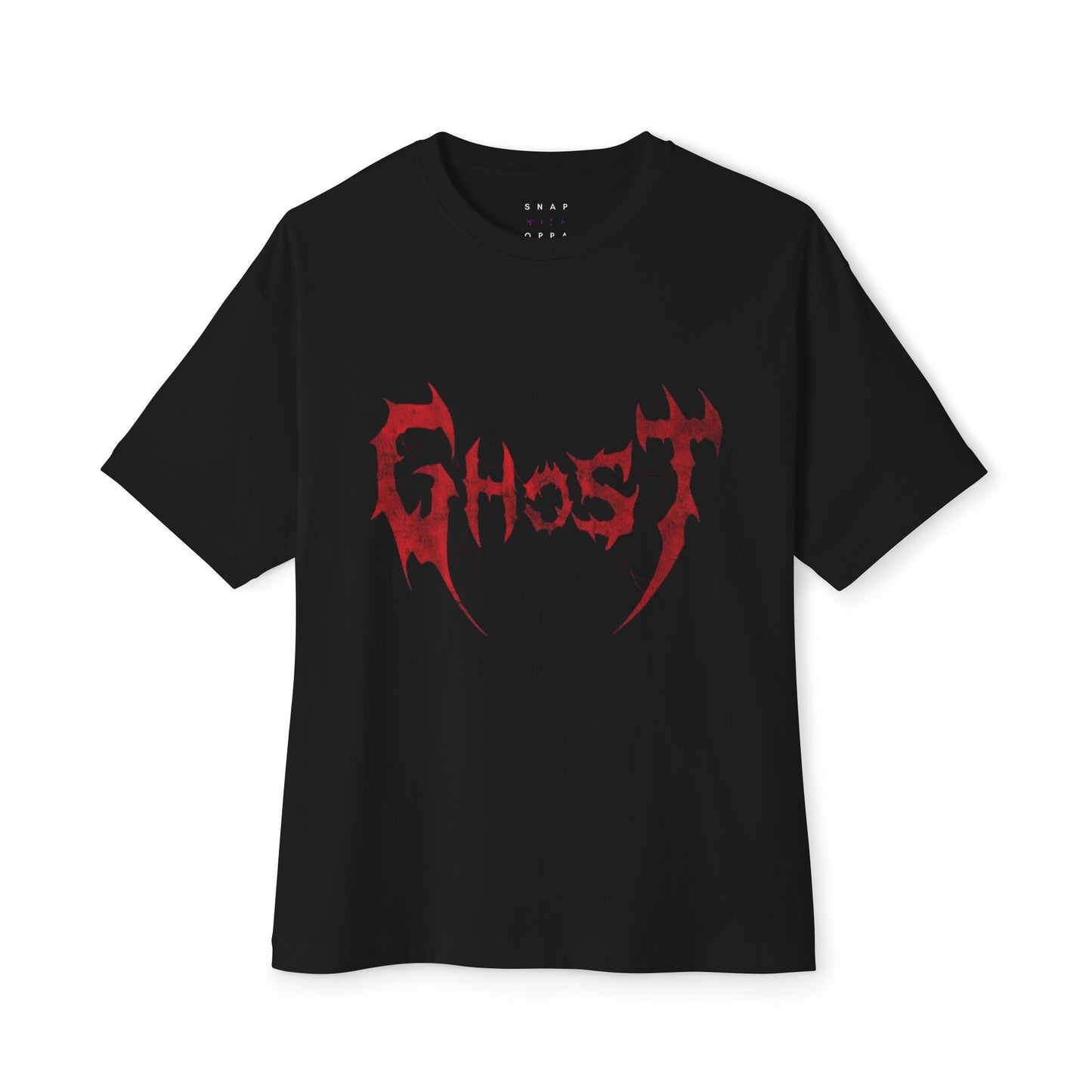 GHOST OVERSIZE BOXY TEE