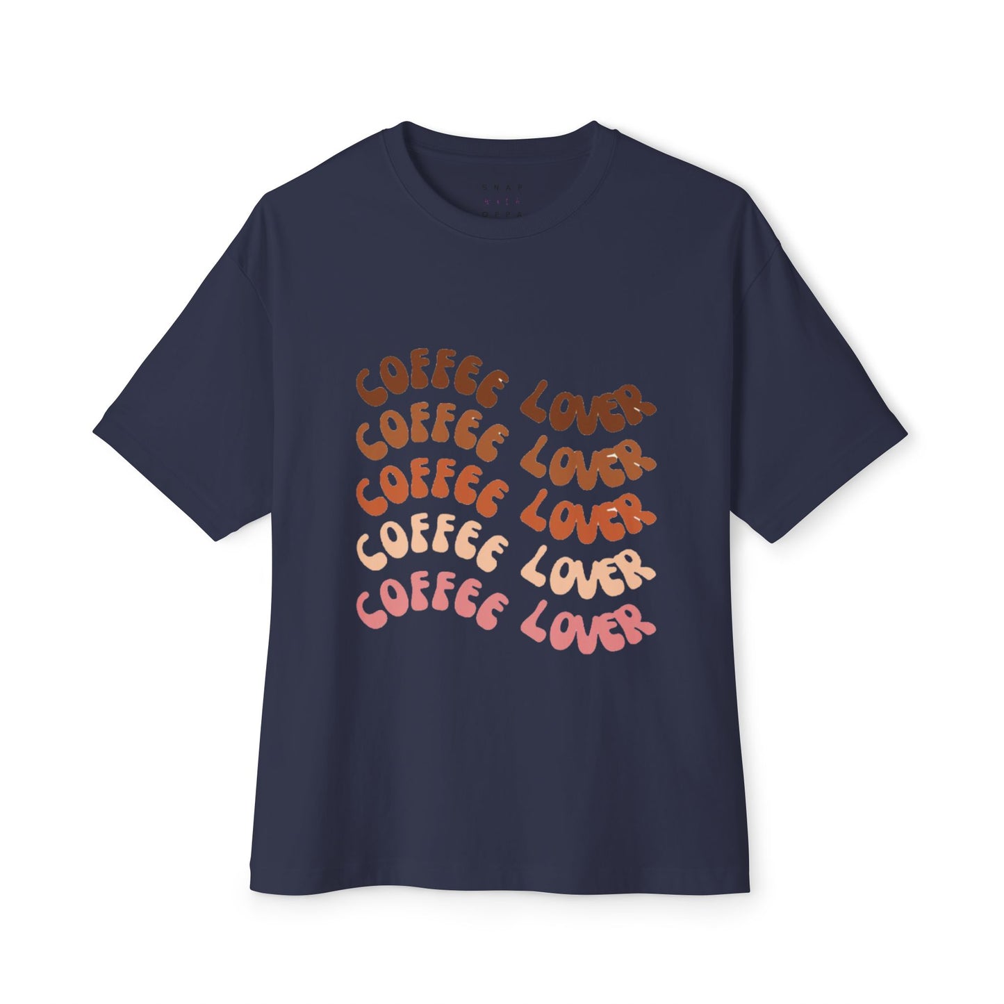 COFFEE LOVER OVERSIZE BOXY TEE