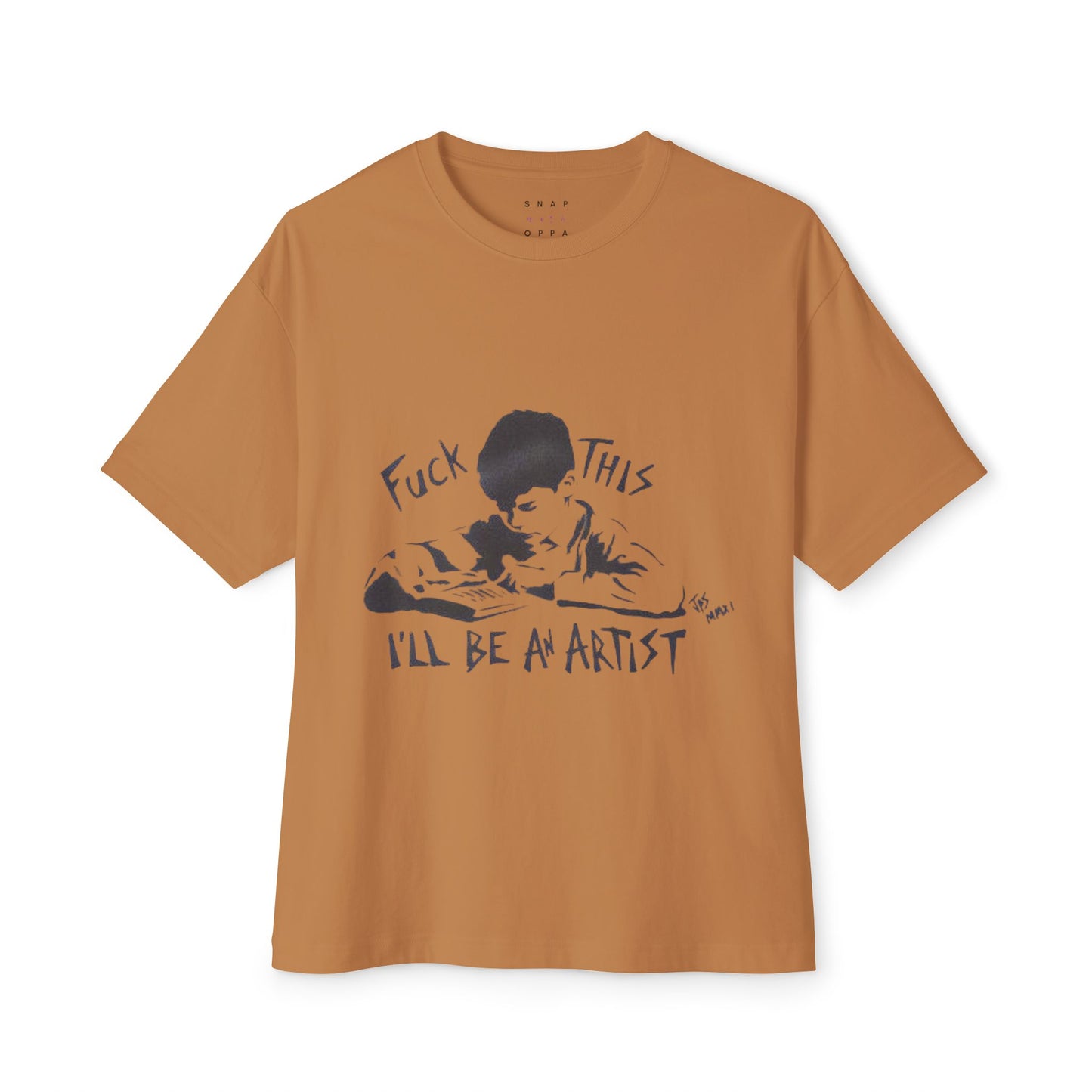 I"II BE A ARTIST Unisex Oversized Boxy Tee