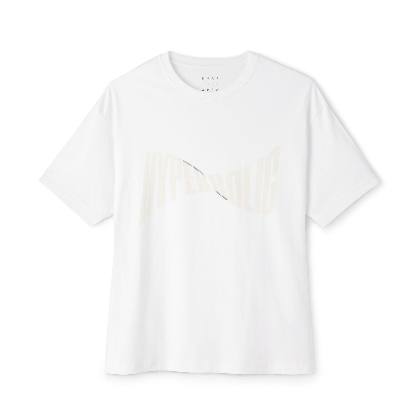 HYPERBOLIC Unisex Oversized Boxy Tee