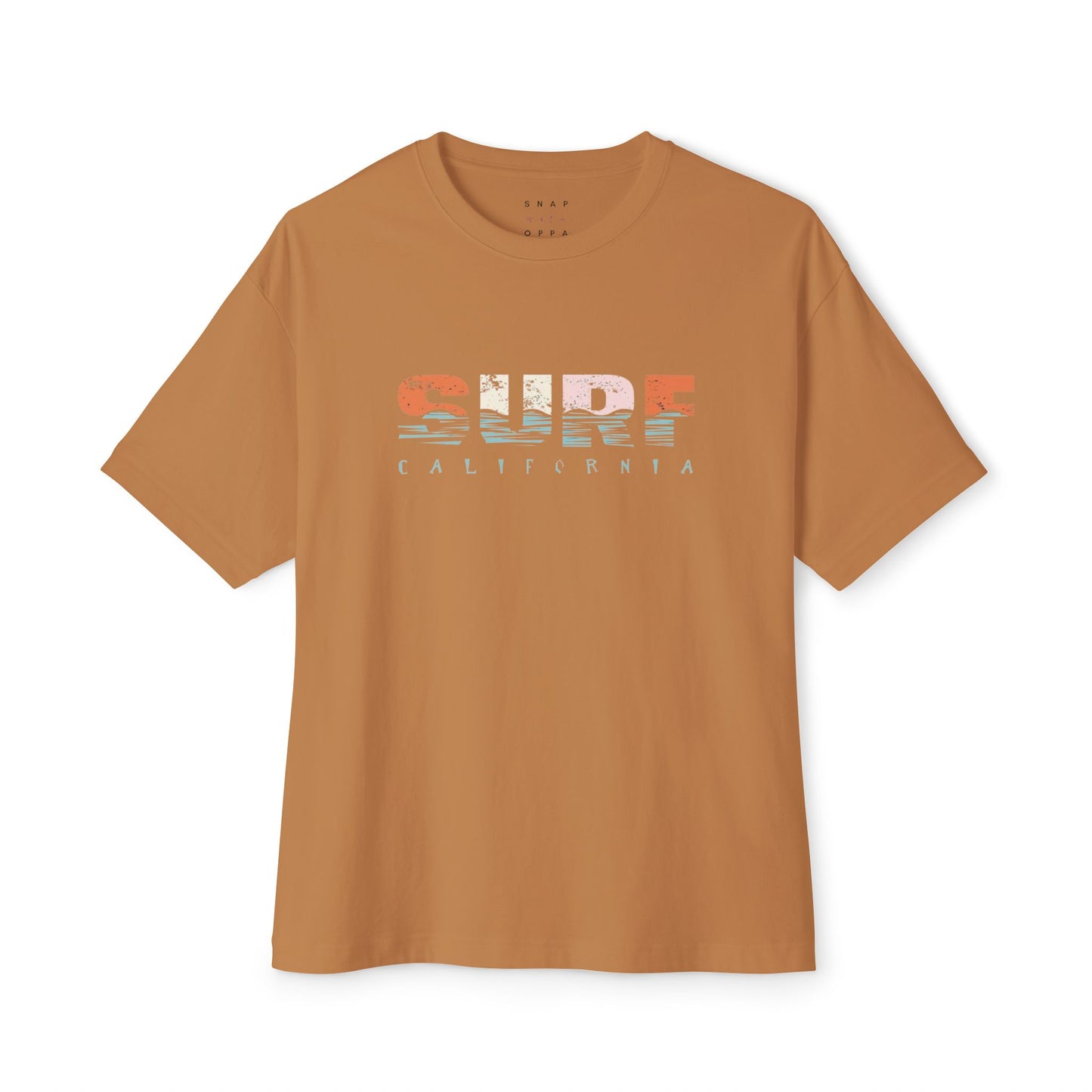 SURF CALIFORNIA Unisex Oversized Boxy Tee