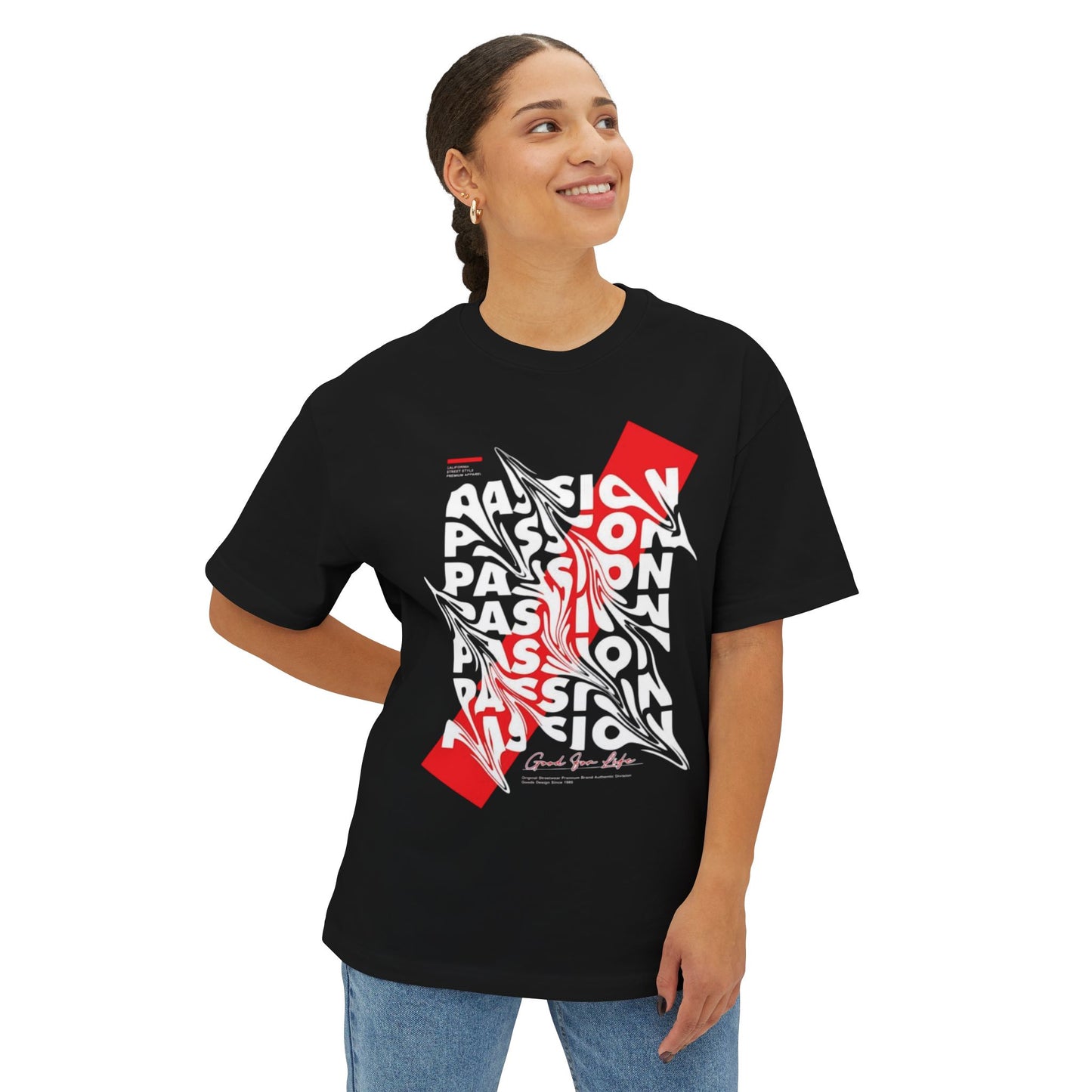 PASSION Unisex Oversized Boxy Tee