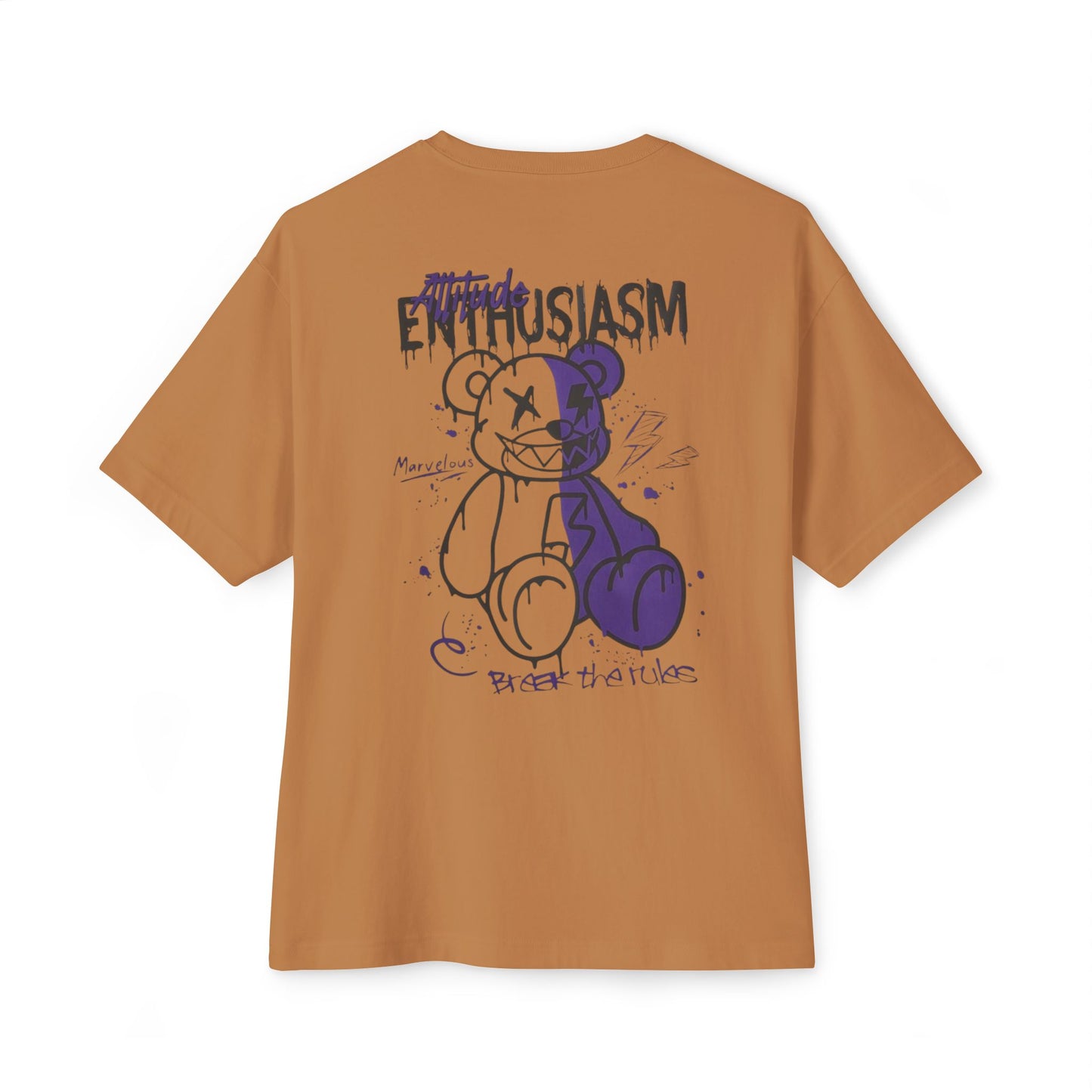 ATTITUDE ENTHUSIASM OVERSIZE BOXY TEE