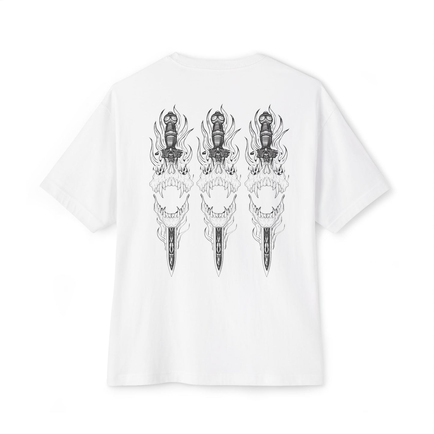 SKULL ARMOR OVERSIZE BOXY TEE