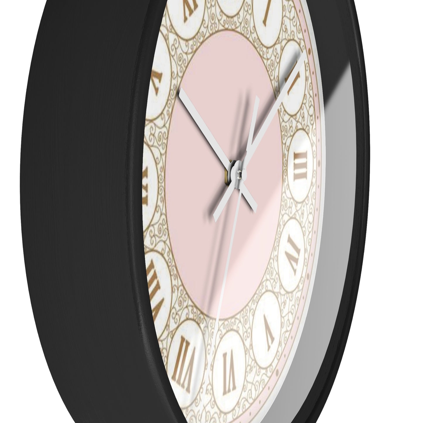 PINK ROMAN NUMBER CLOCK