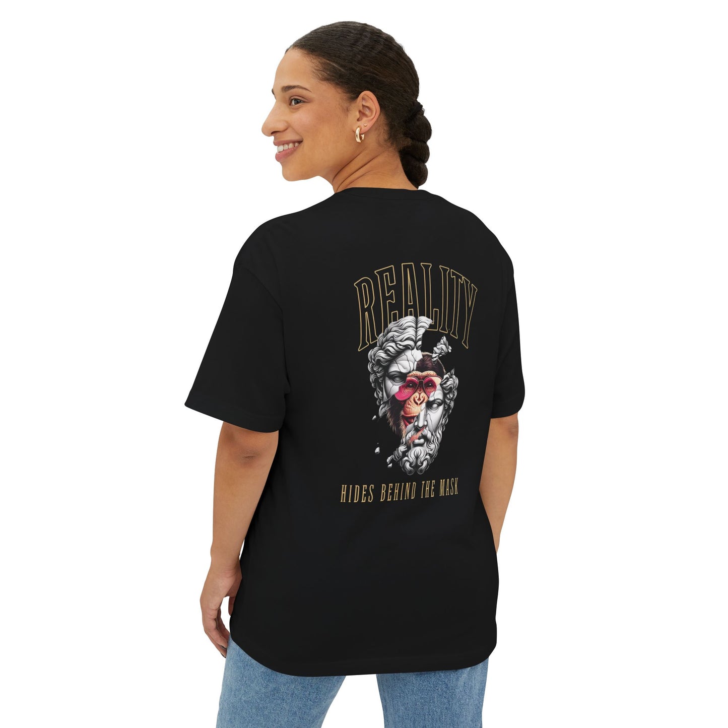 REALITY Unisex Oversized Boxy Tee