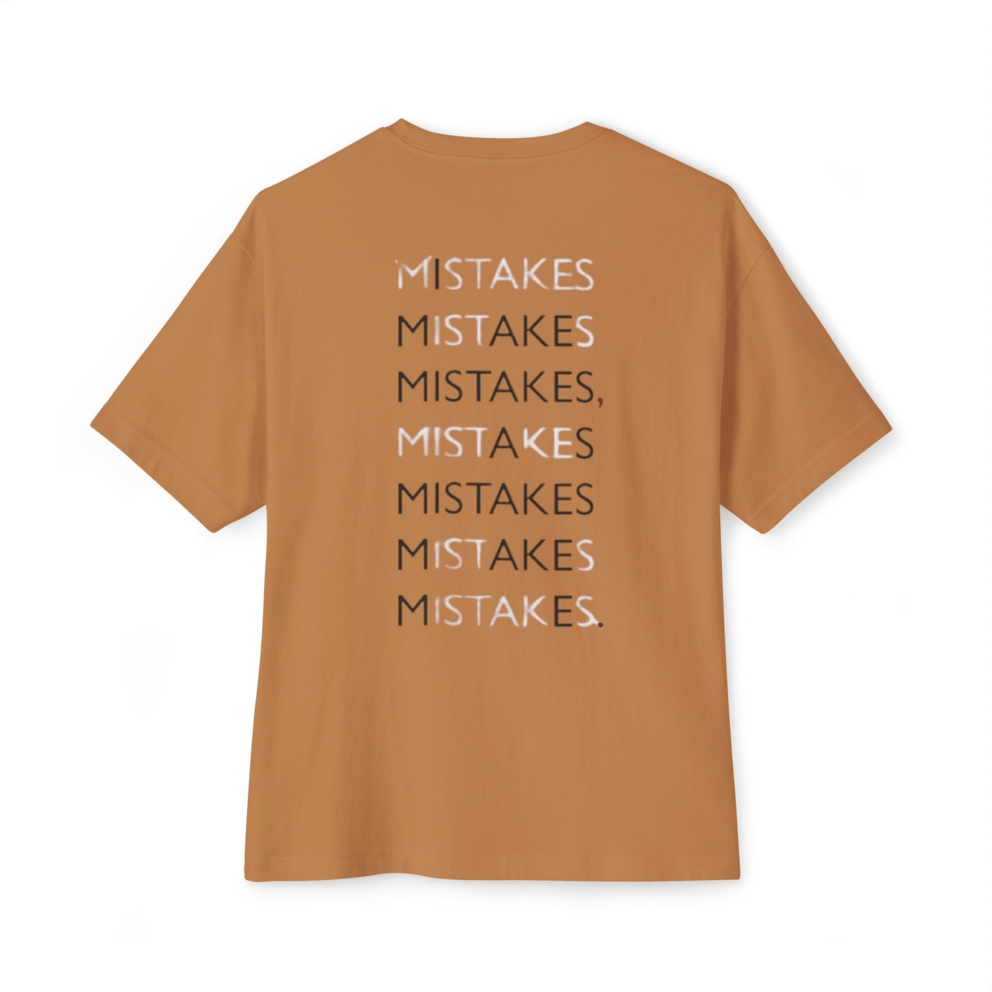 MISTAKE'S OVERSIZE BOXY TEE